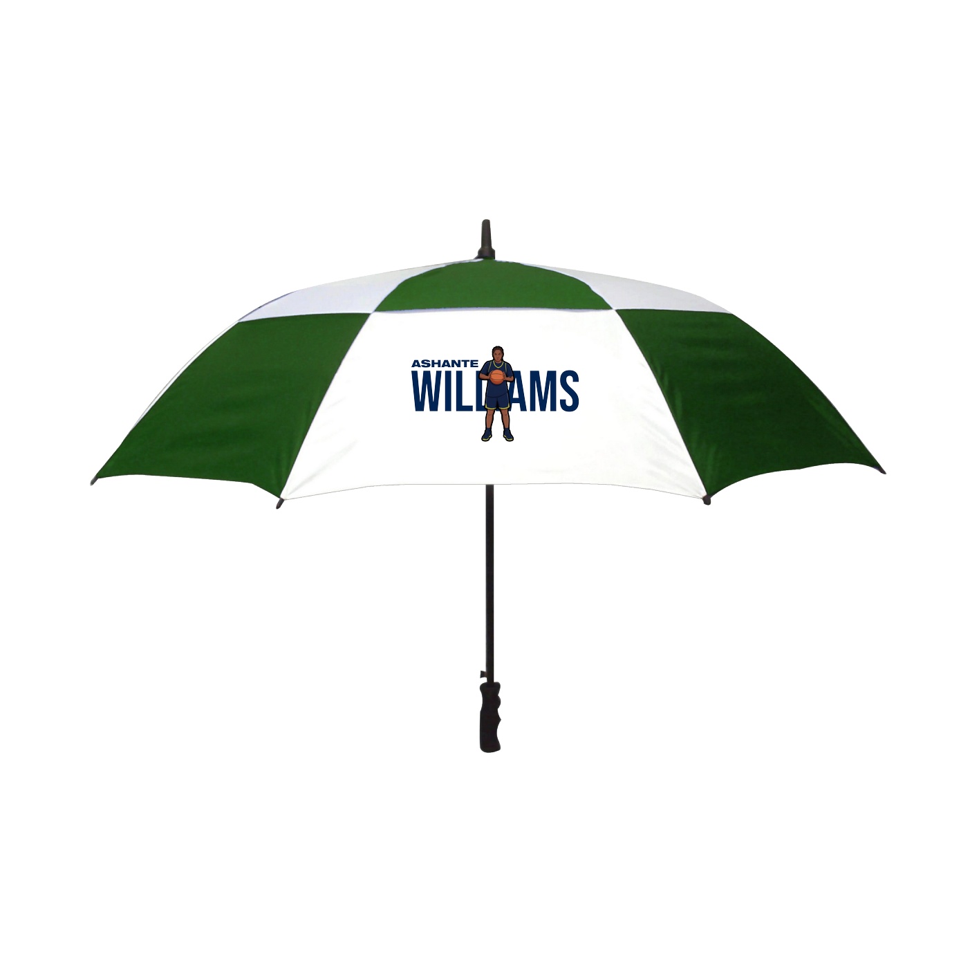 Golf Umbrella — Player Name in White