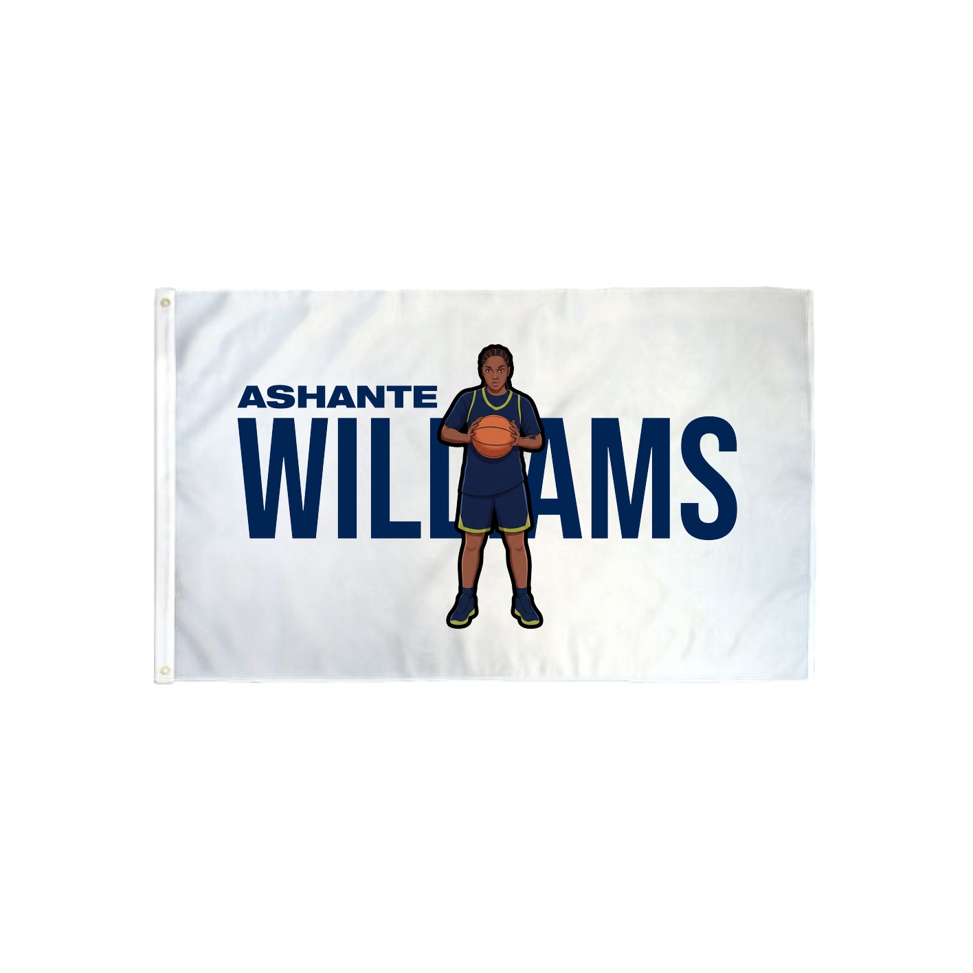 3x5 Flag — Player Name in Classic