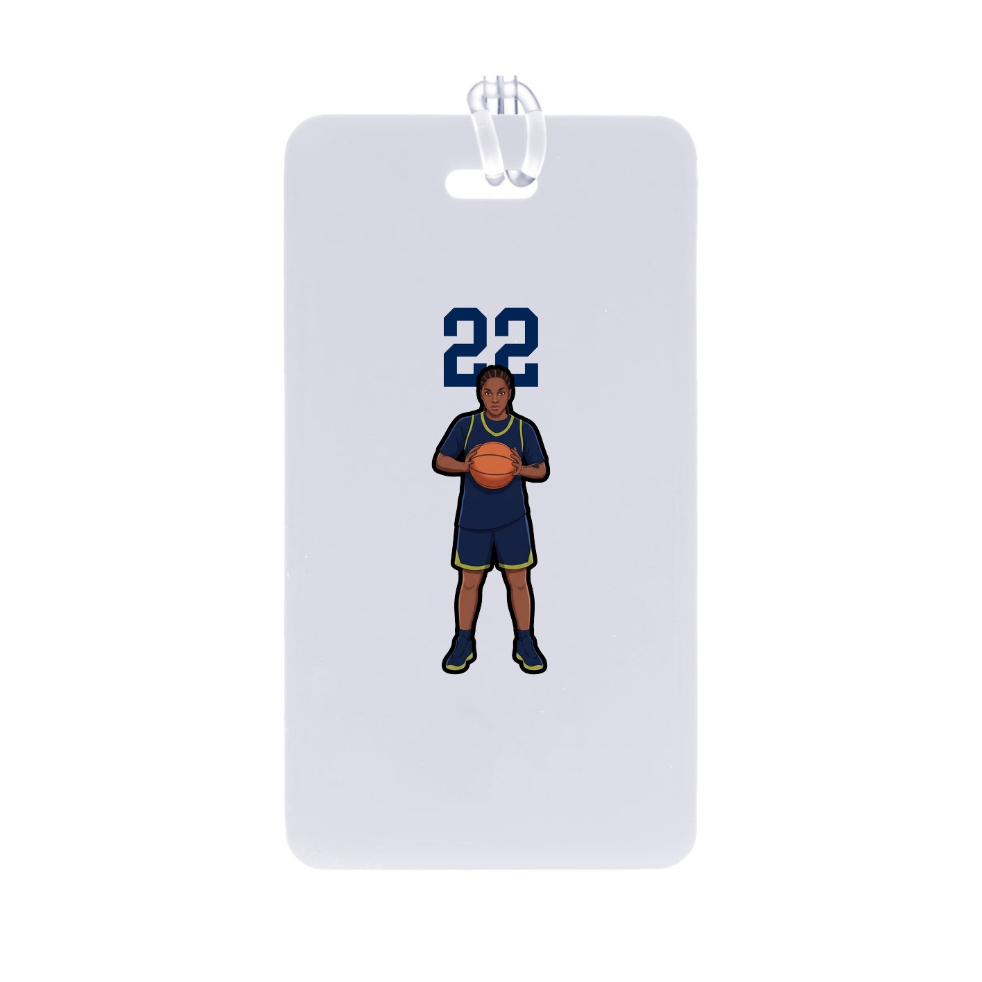 Bag Tag — Number Top in Classic
