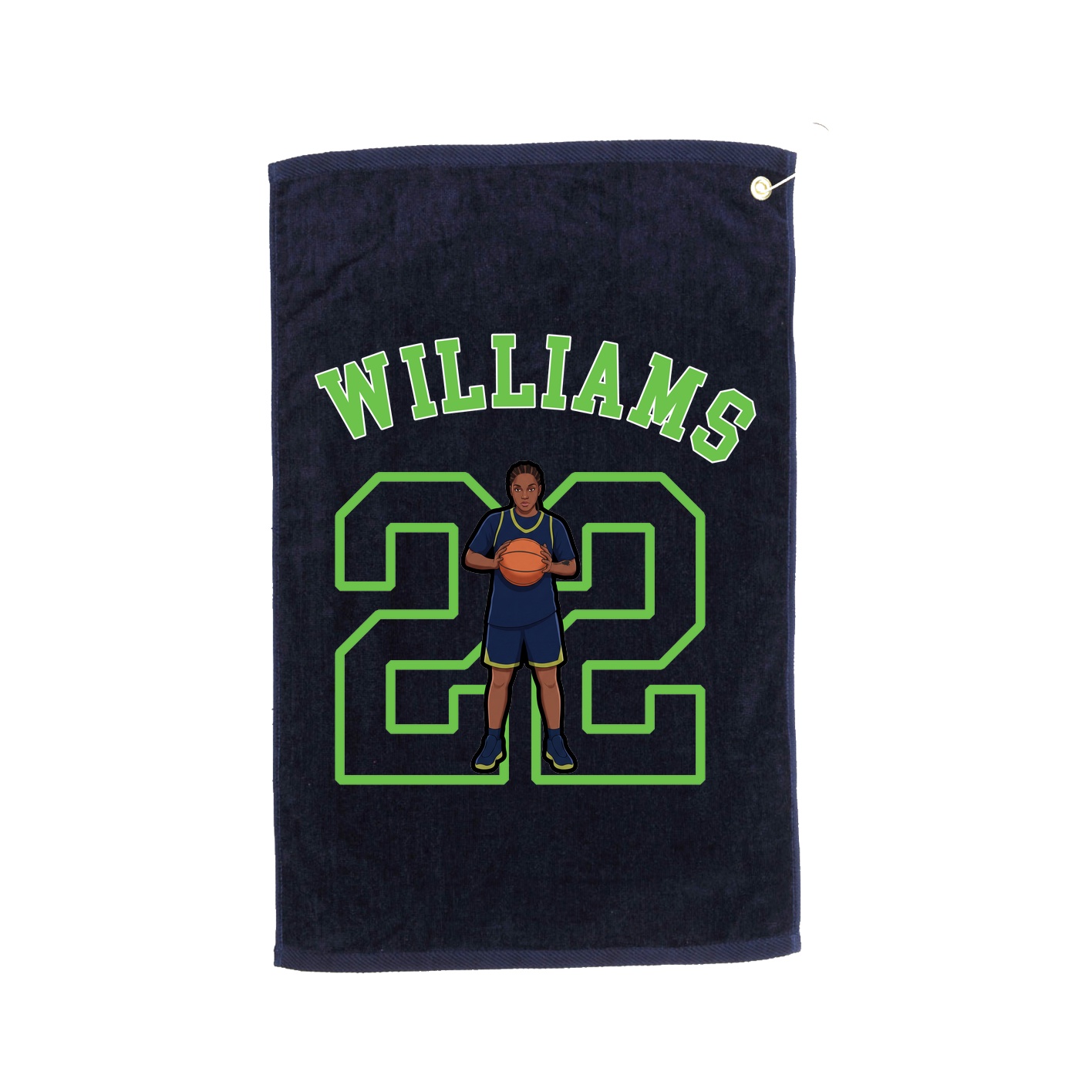Golf Towel — Shirsey Arch in Navy