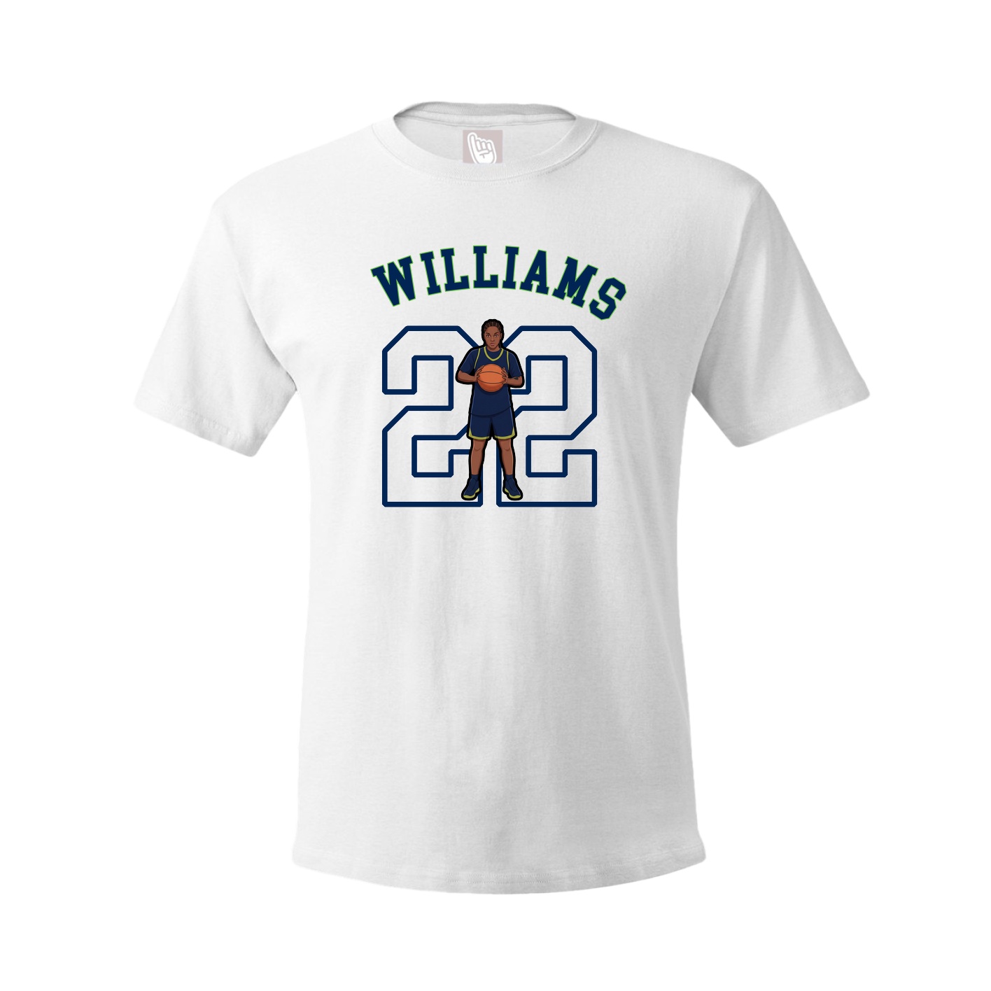 Youth Tee — Shirsey Arch in White