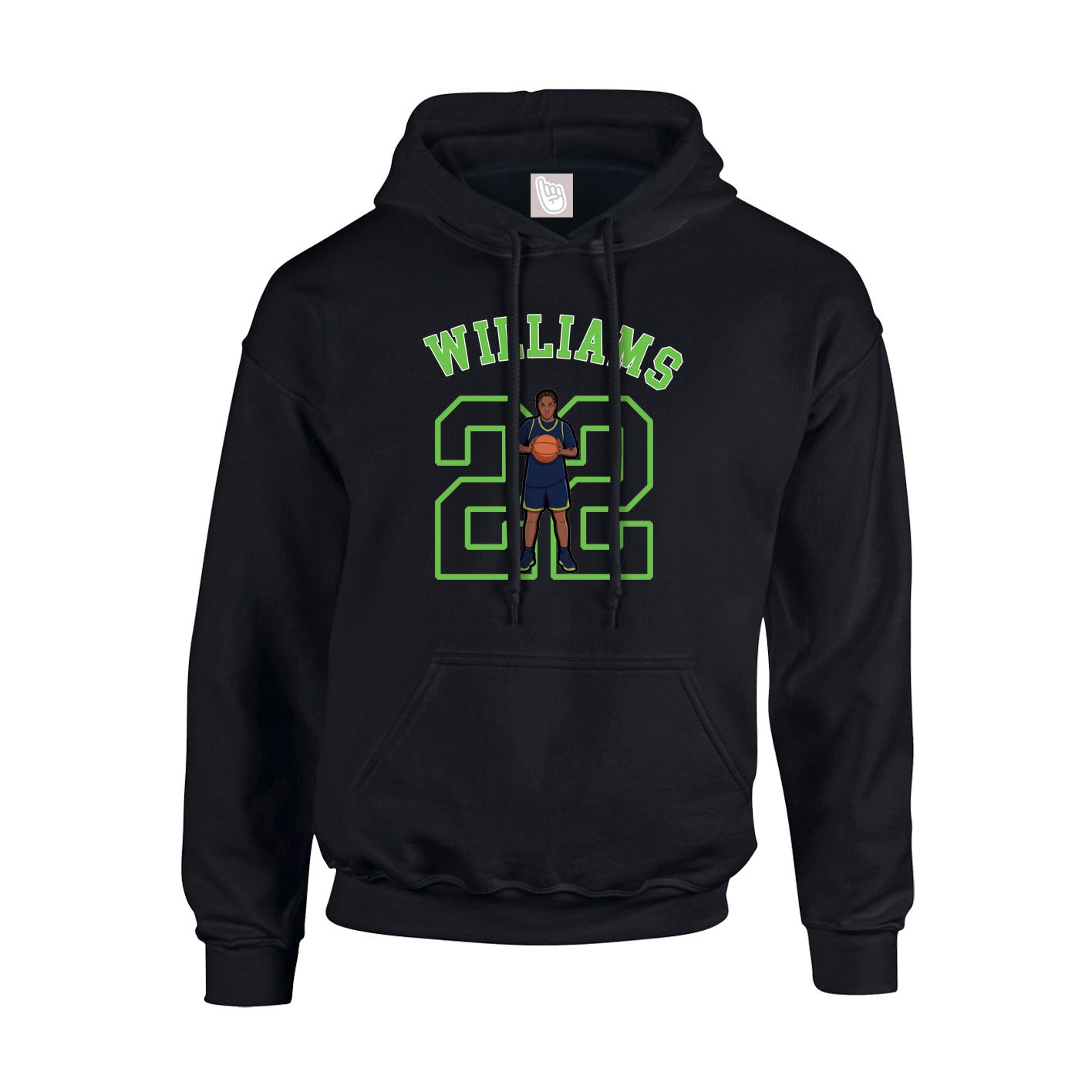 Hoodie — Shirsey Arch in Black