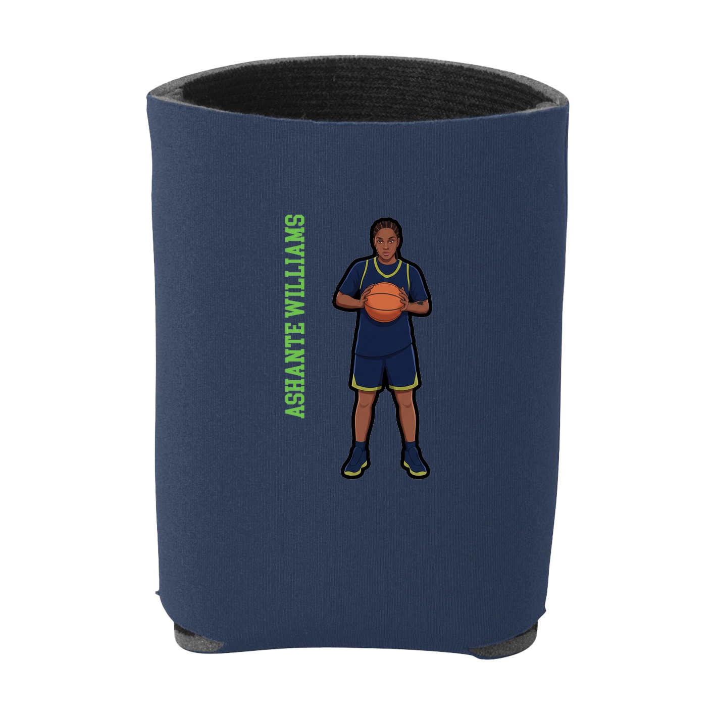 Can Holder — Name Vertical in Navy
