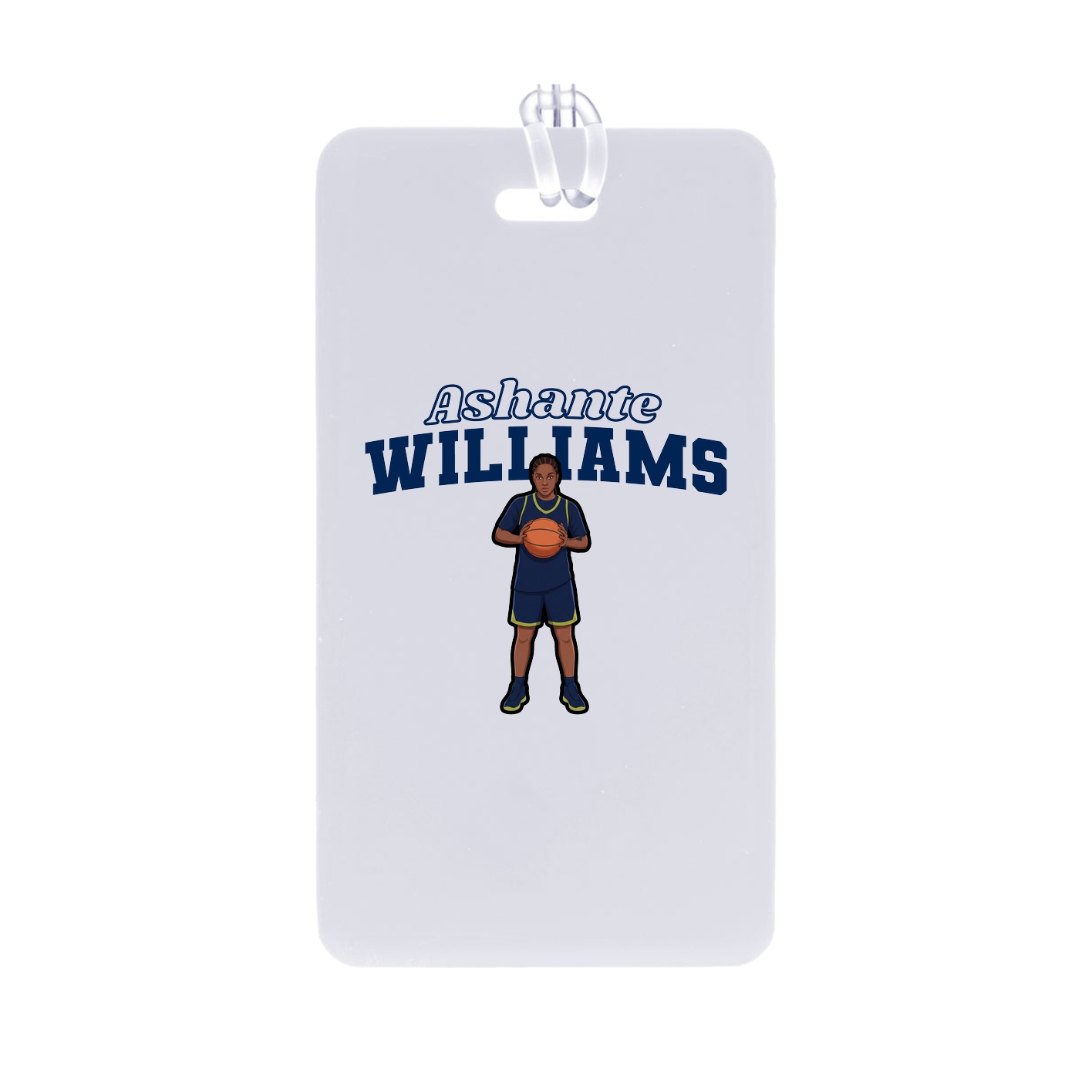 Bag Tag — Name Arch in Classic