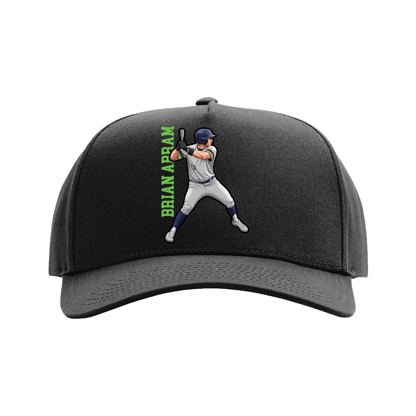 Full Fabric Five-Panel Champ Cap
