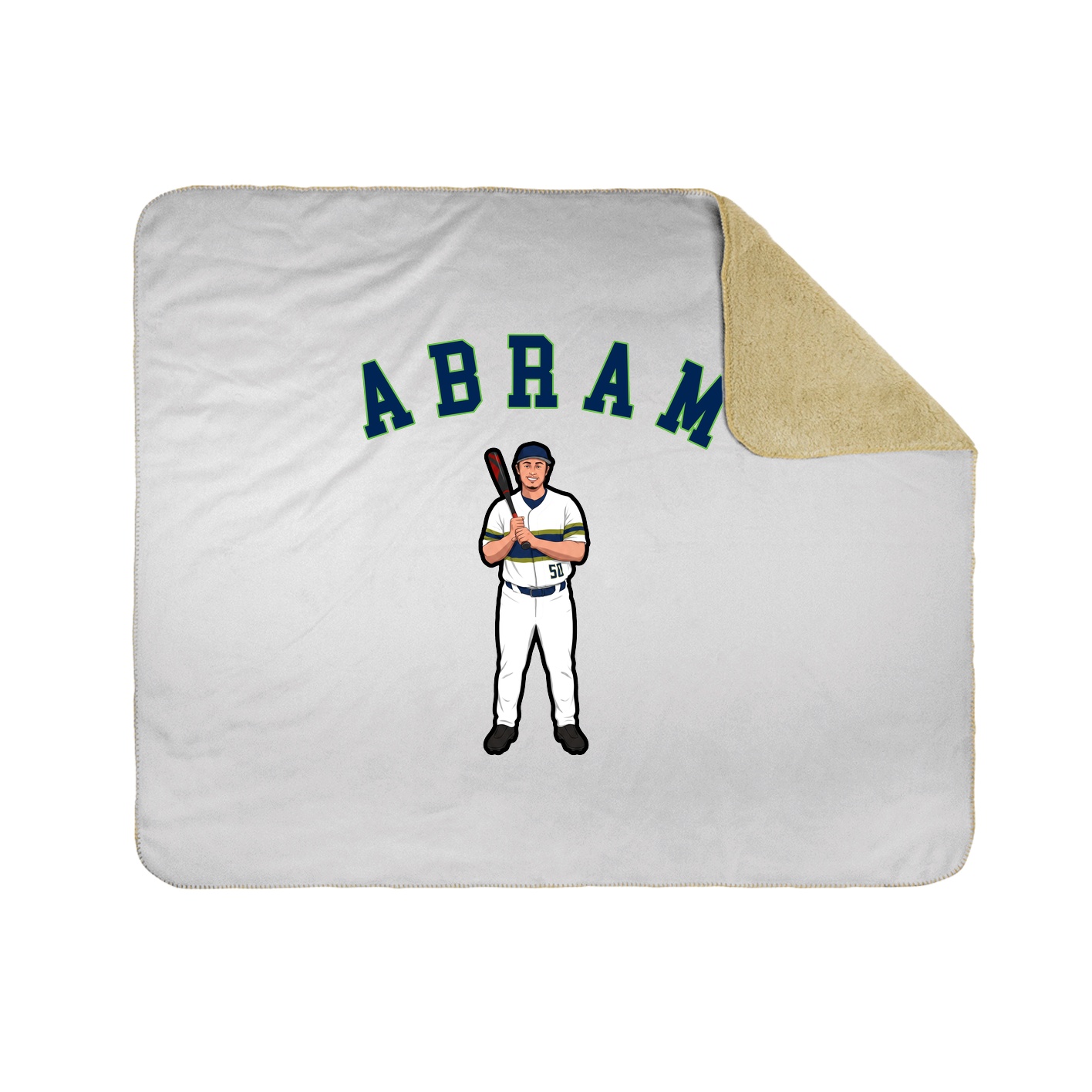 Throw Blanket — Shirsey Arch in White
