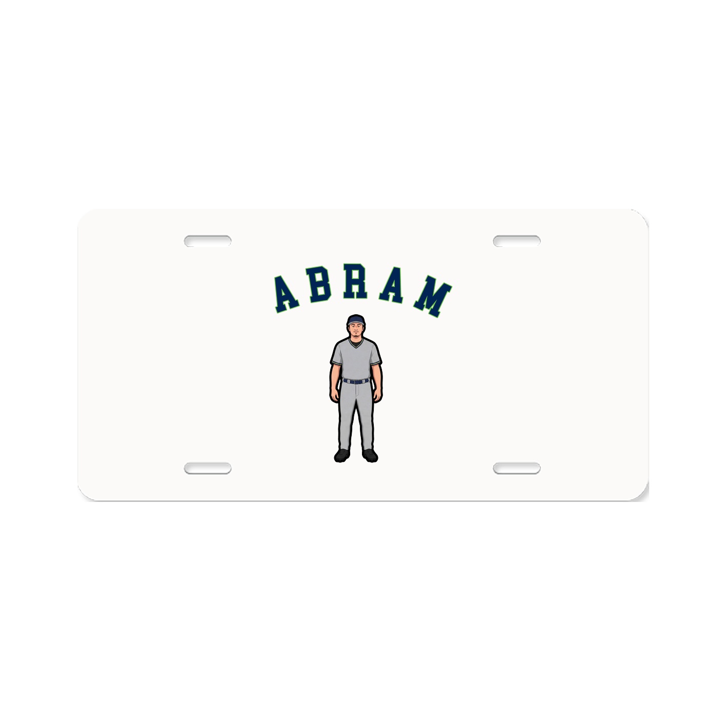 License Plate — Shirsey Arch in Classic