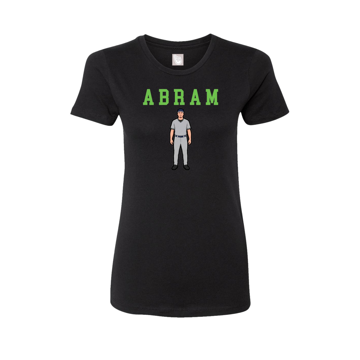 Fitted Women's Tee — Shirsey in Black