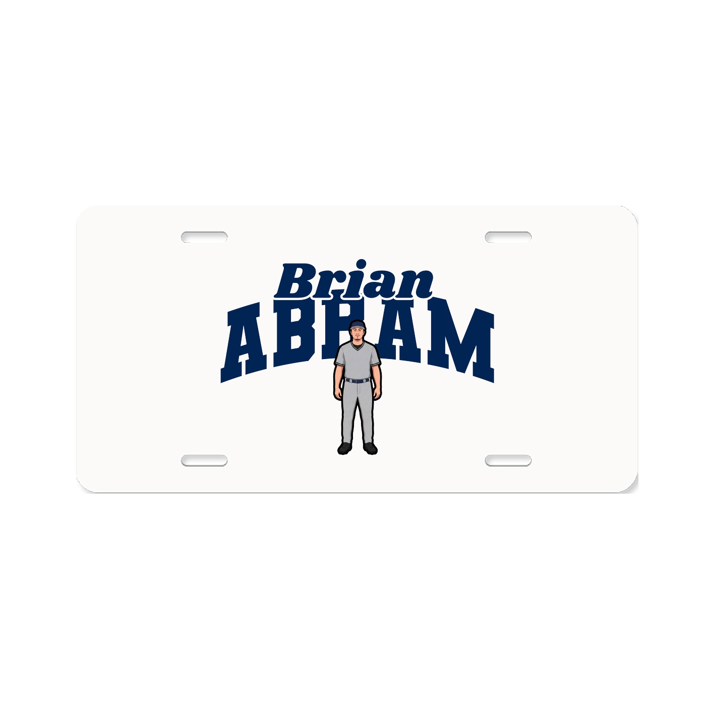 License Plate — Signature Arch in Classic