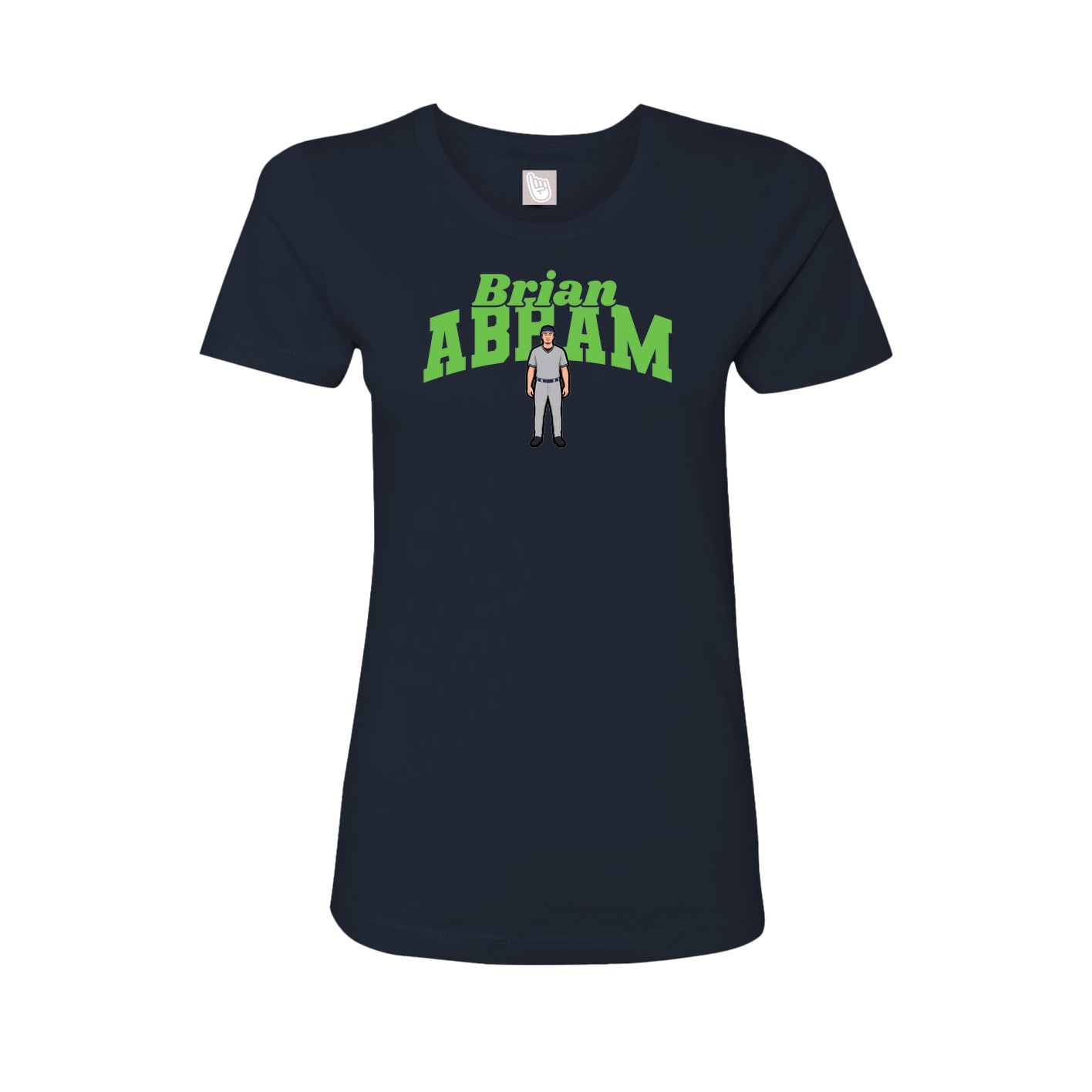 Womens Tee — Signature Arch in Navy