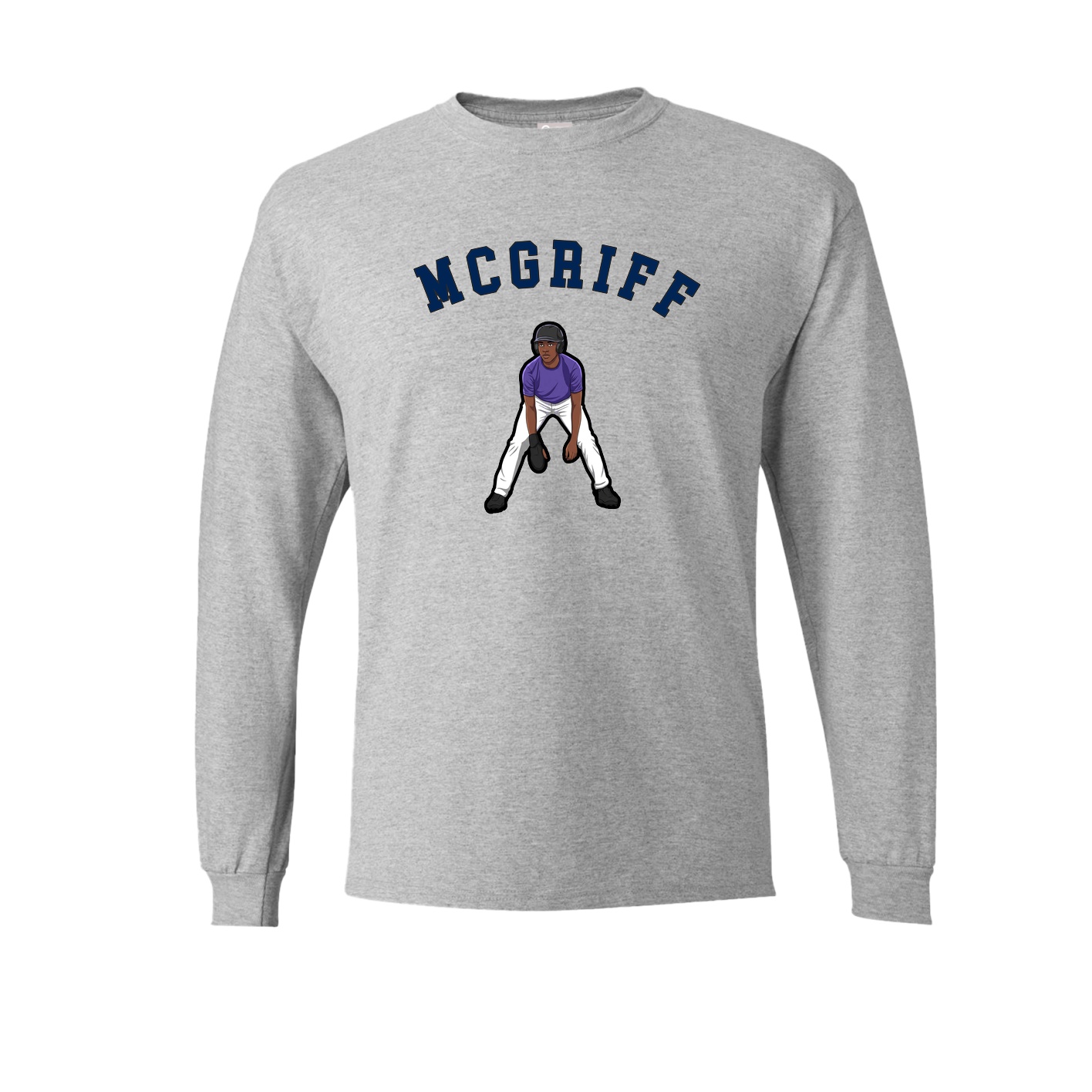 Long Sleeve Tee — Shirsey Arch in Grey