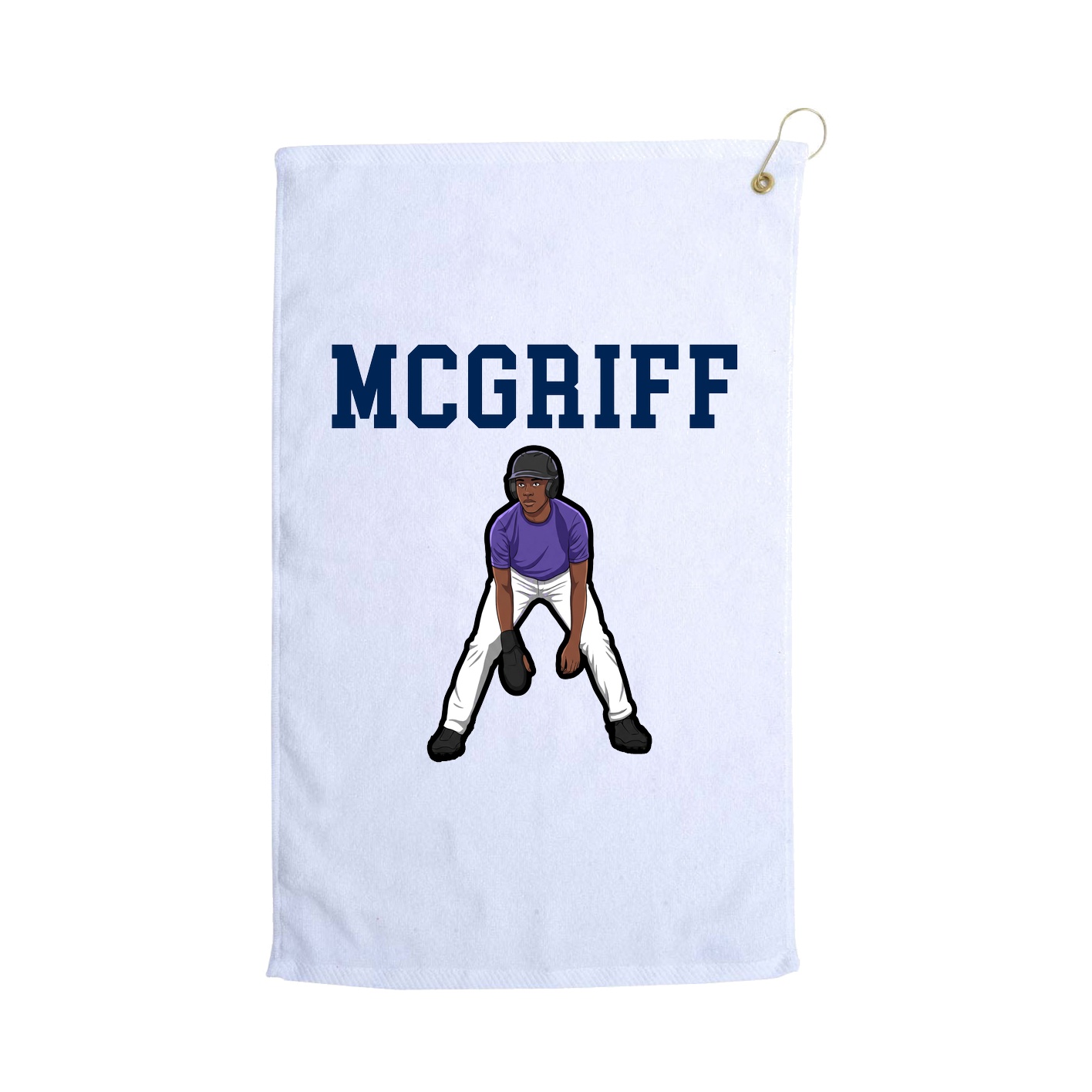 Golf Towel — Shirsey in White