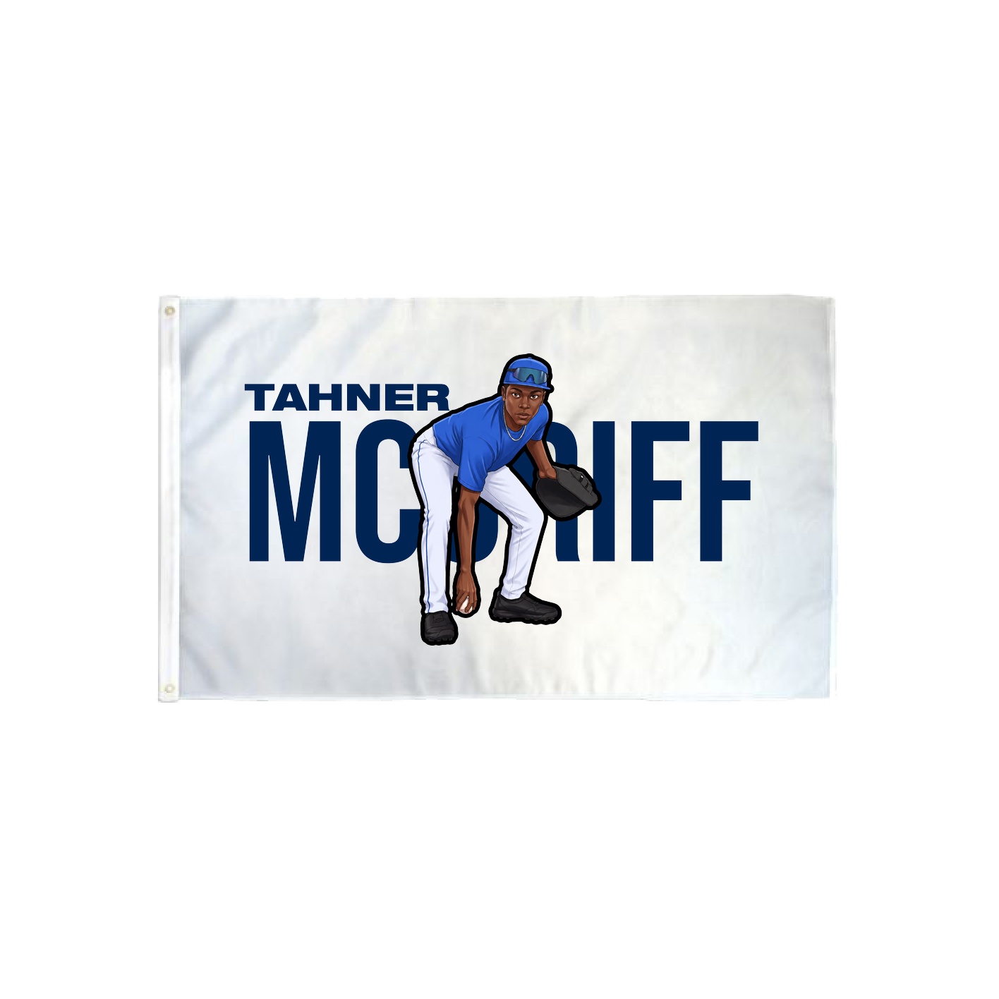 3x5 Flag — Player Name in Classic