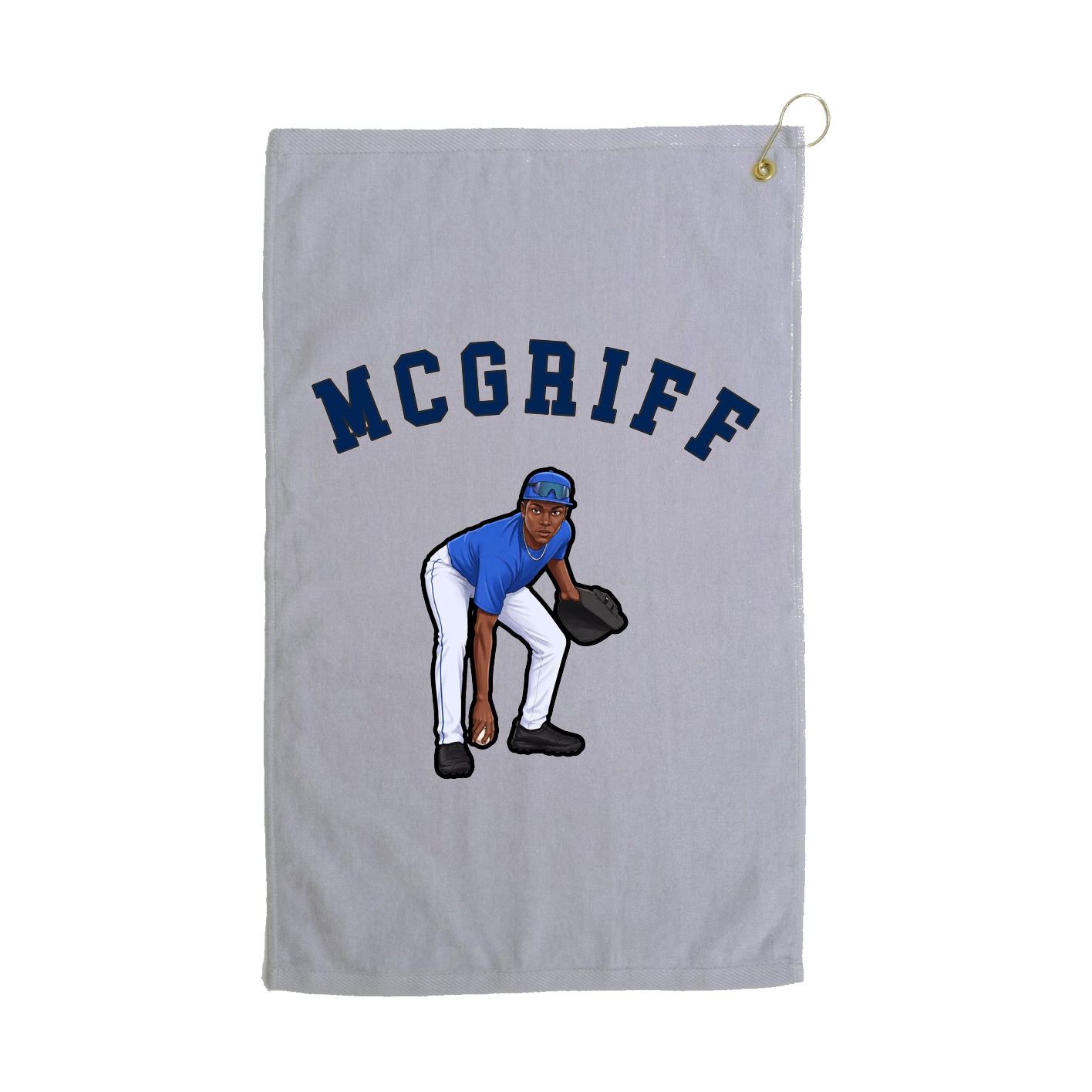 Golf Towel — Shirsey Arch in Grey
