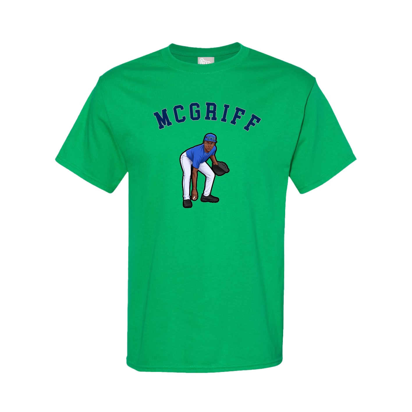 Youth Tee — Shirsey Arch in Green
