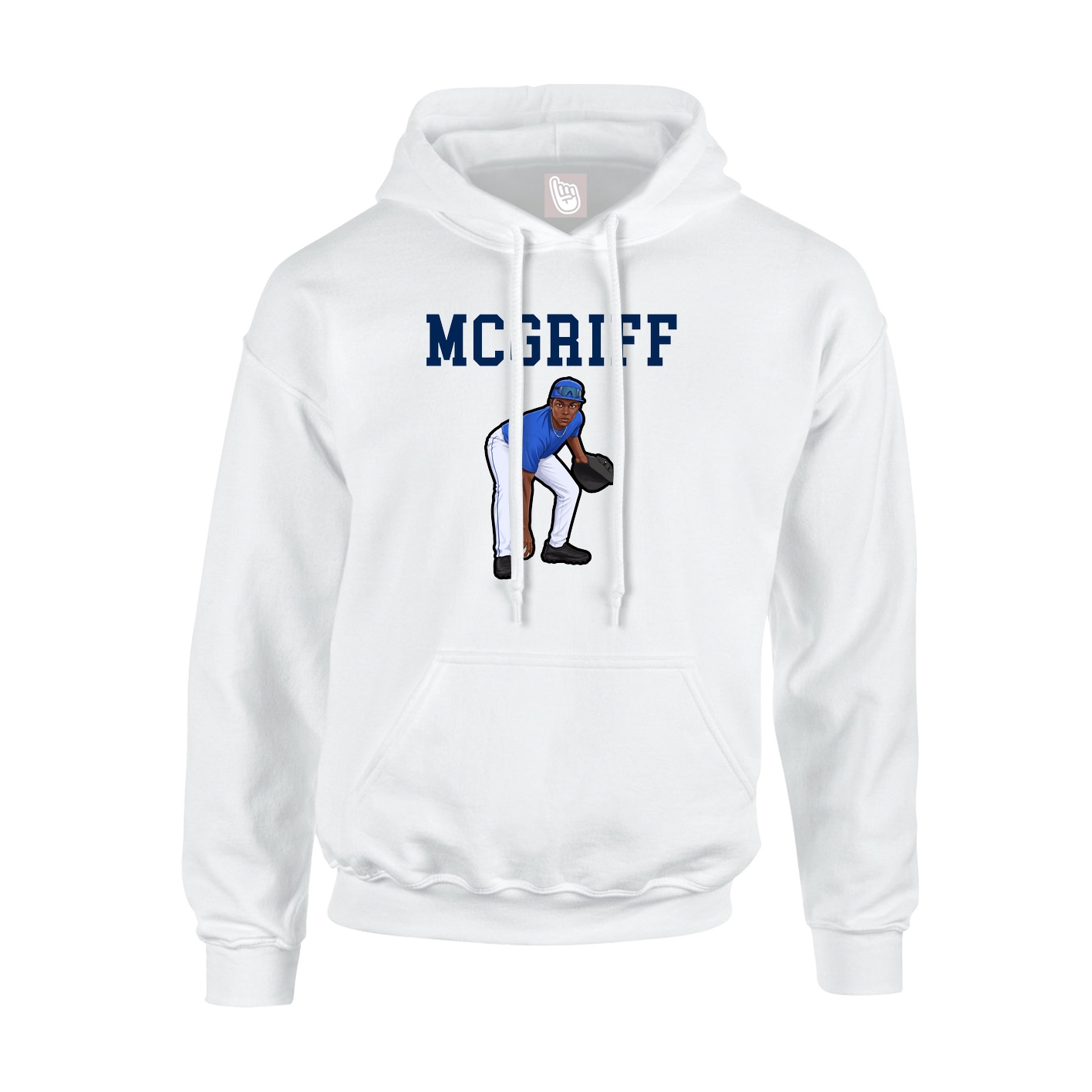 Youth Hoodie — Shirsey in White