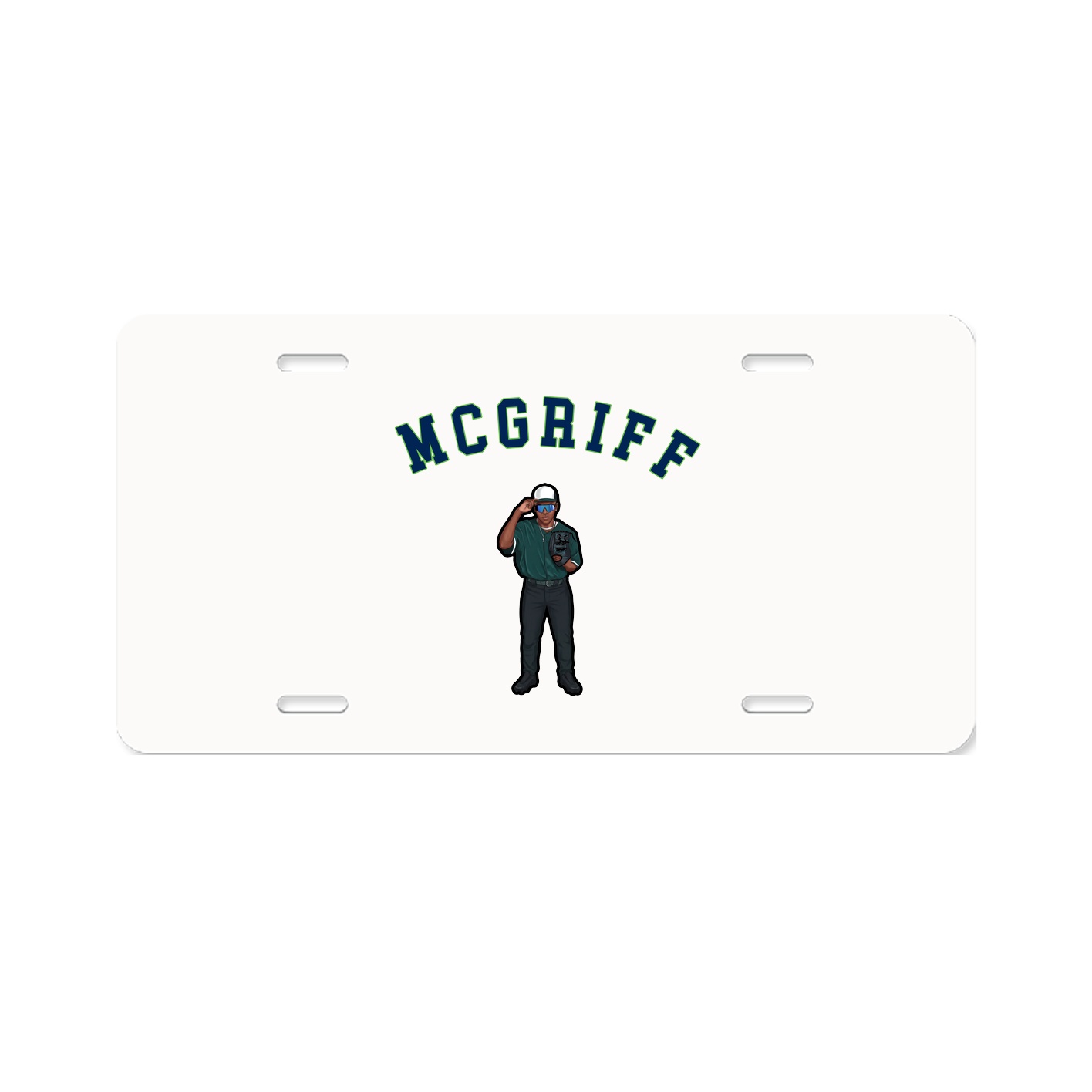 License Plate — Shirsey Arch in Classic