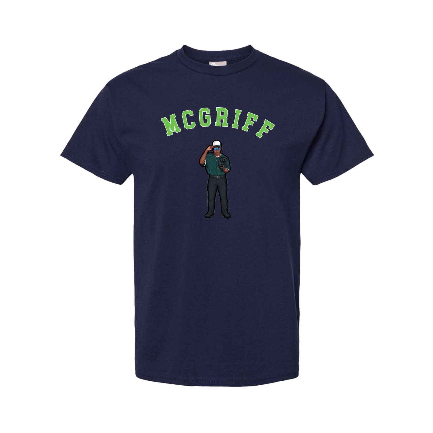 Youth Tee — Shirsey Arch in Navy