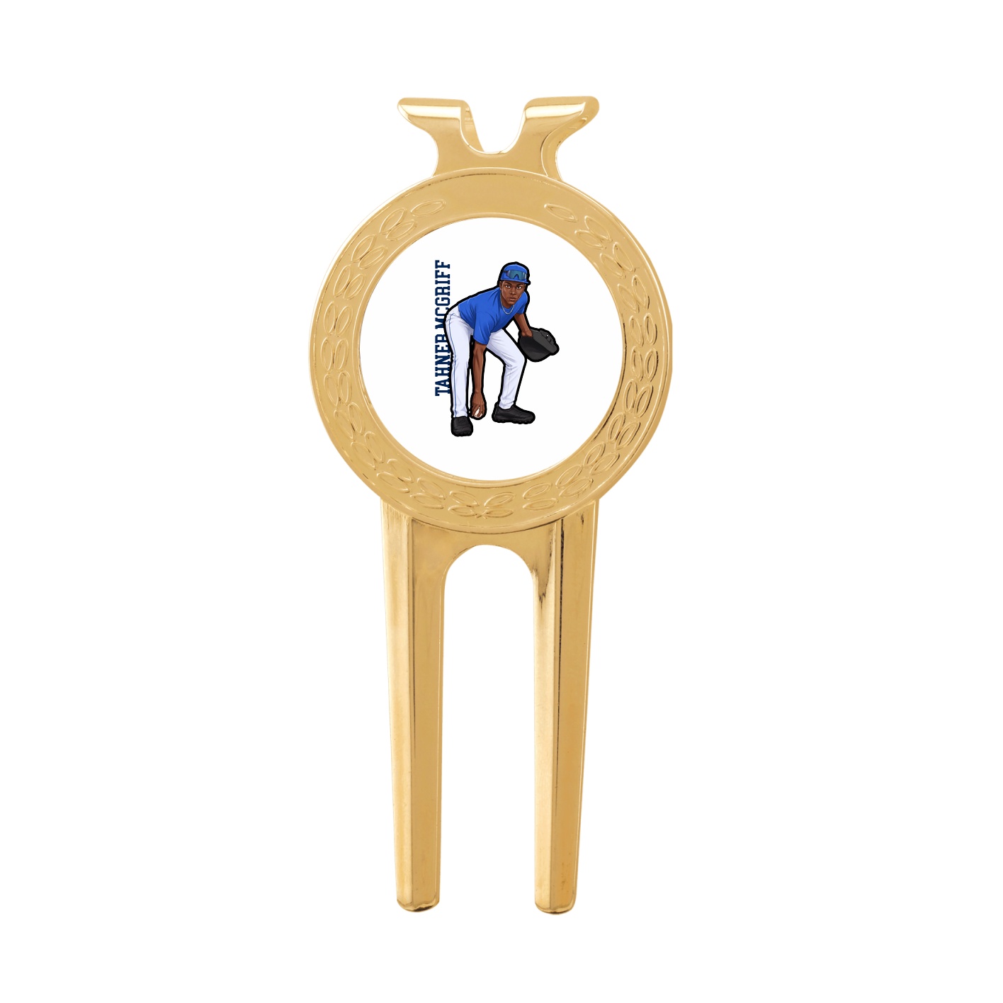 Divot Tool with Ball Marker — Name Vertical in Classic