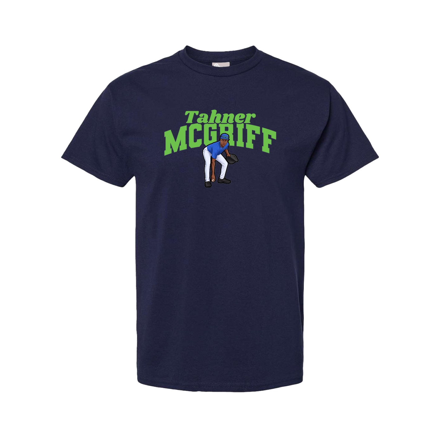 Tee — Signature Arch in Navy