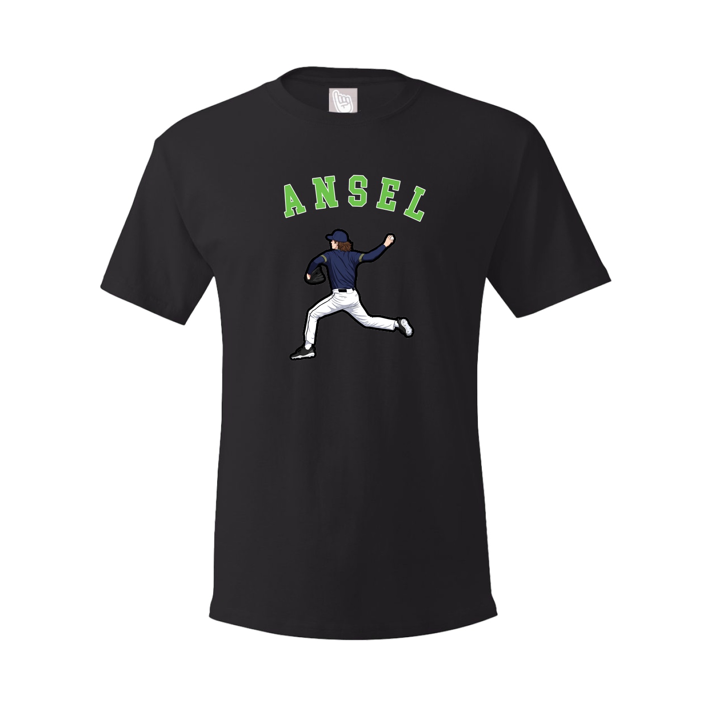 Youth Tee — Shirsey Arch in Black