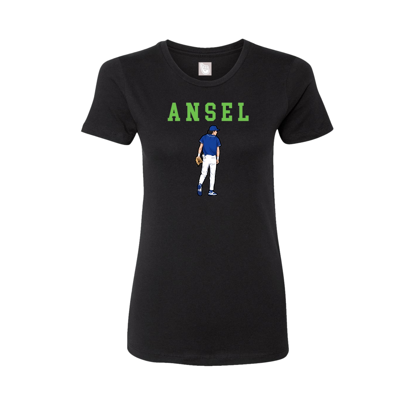 Fitted Women's Tee — Shirsey in Black