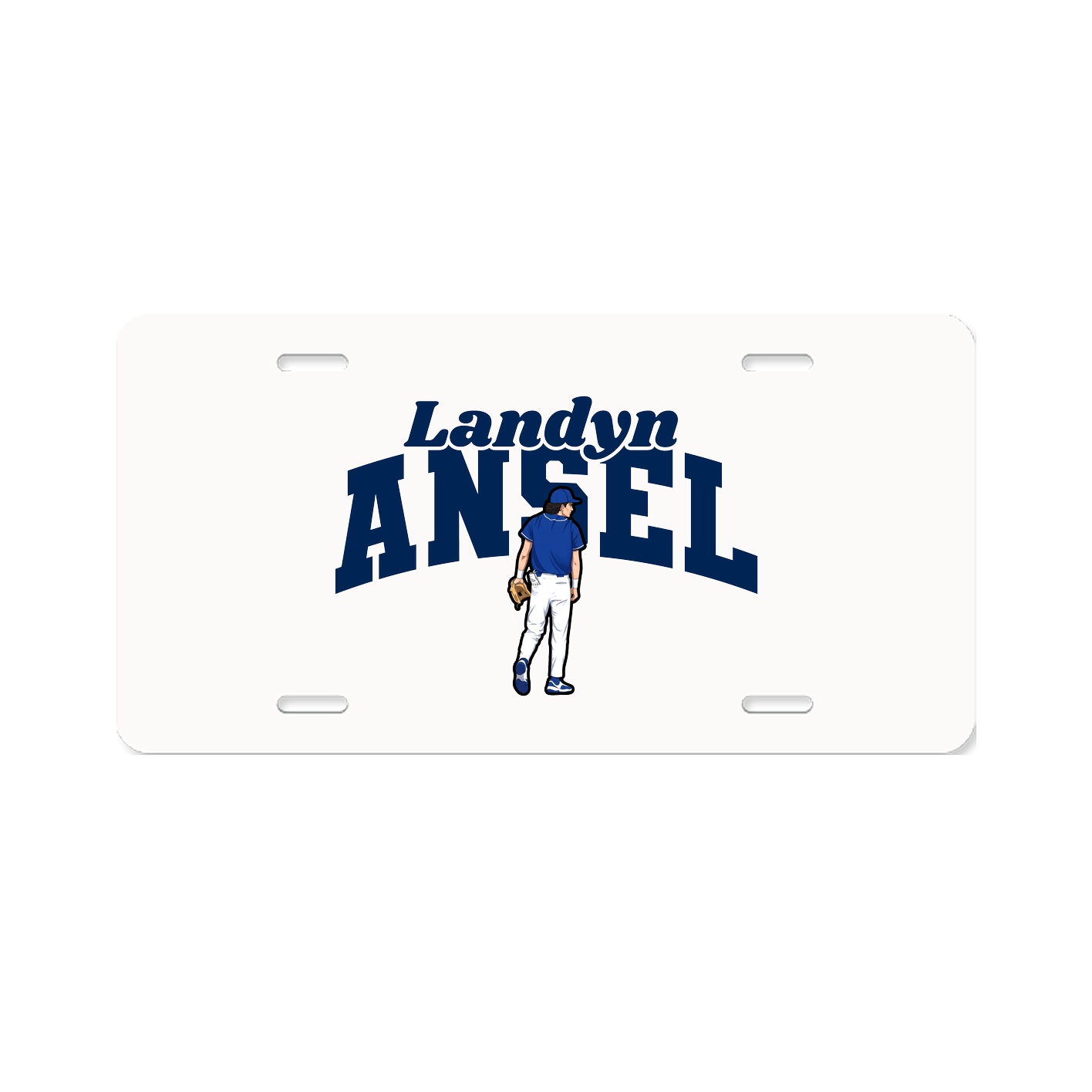 License Plate — Signature Arch in Classic