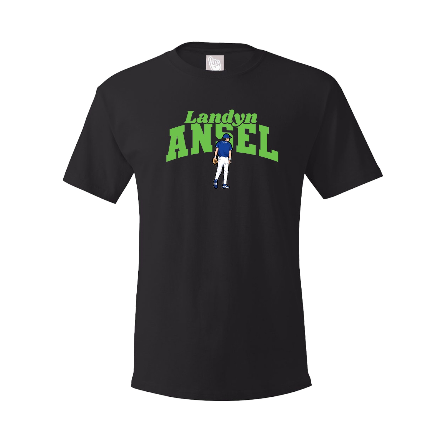 Tee — Signature Arch in Black