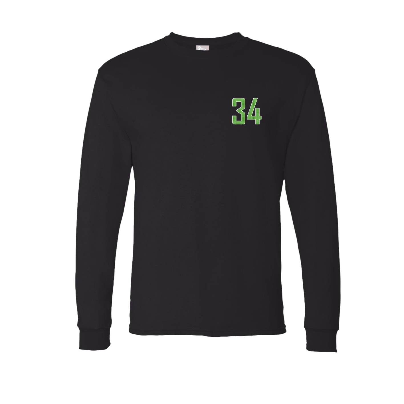 Long Sleeve Tee — Front Shirsy in Black