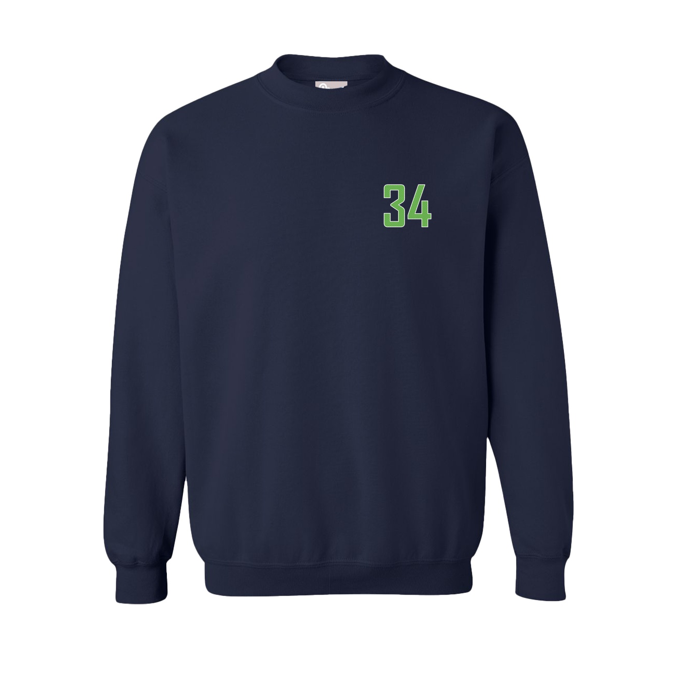 Fleece Crew — Front Shirsy in Navy