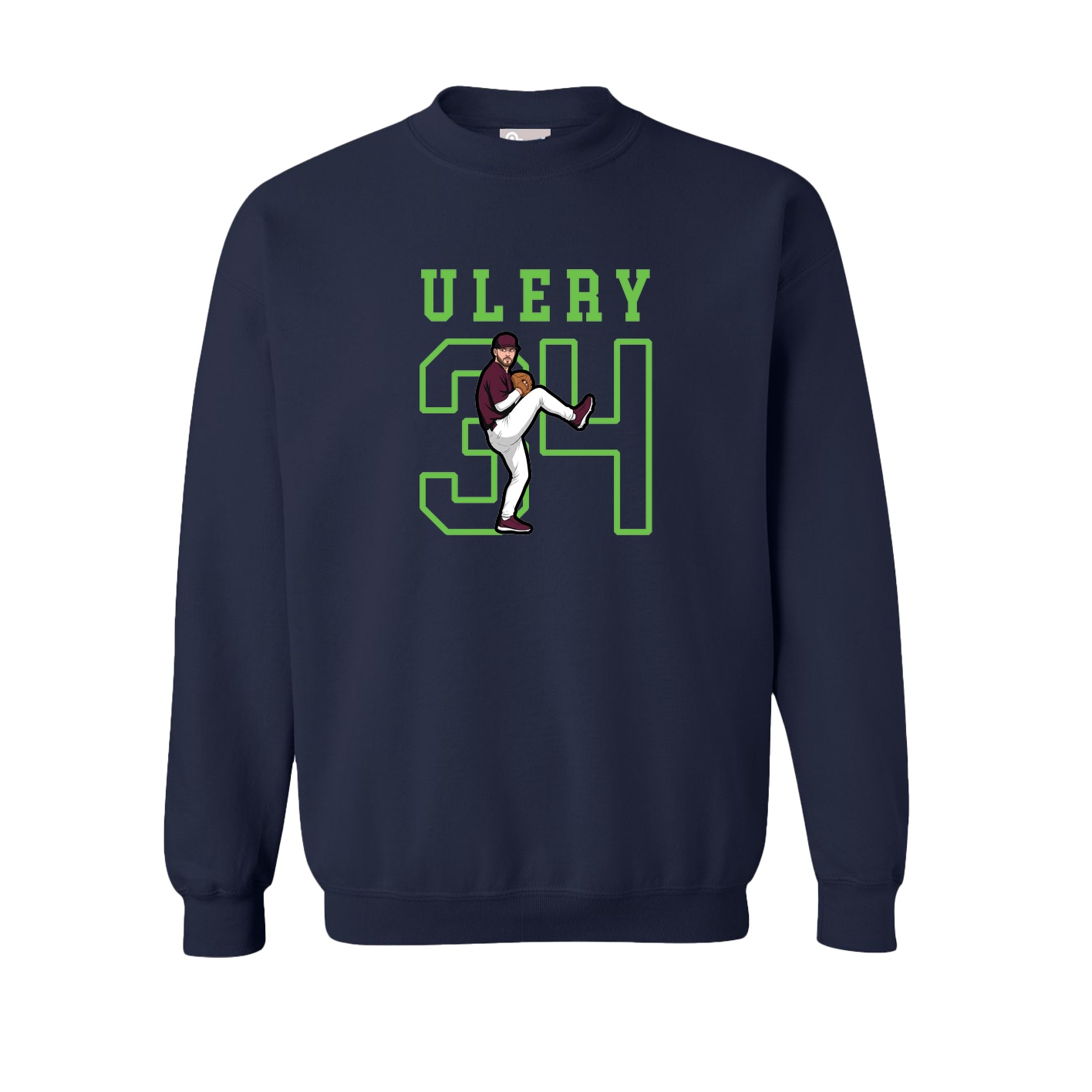 Fleece Crew — Shirsey in Navy