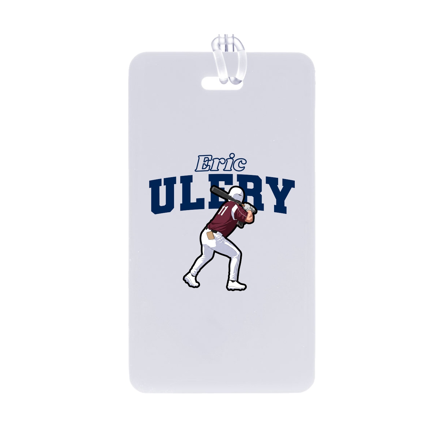 Bag Tag — Name Arch in Classic