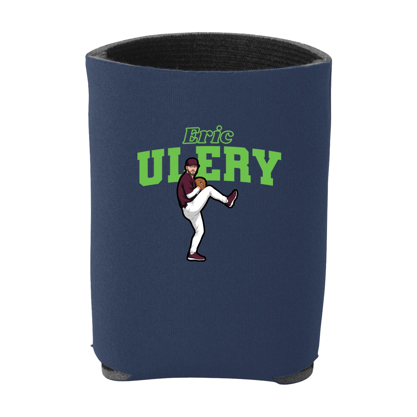 Can Holder — Name Arch in Navy