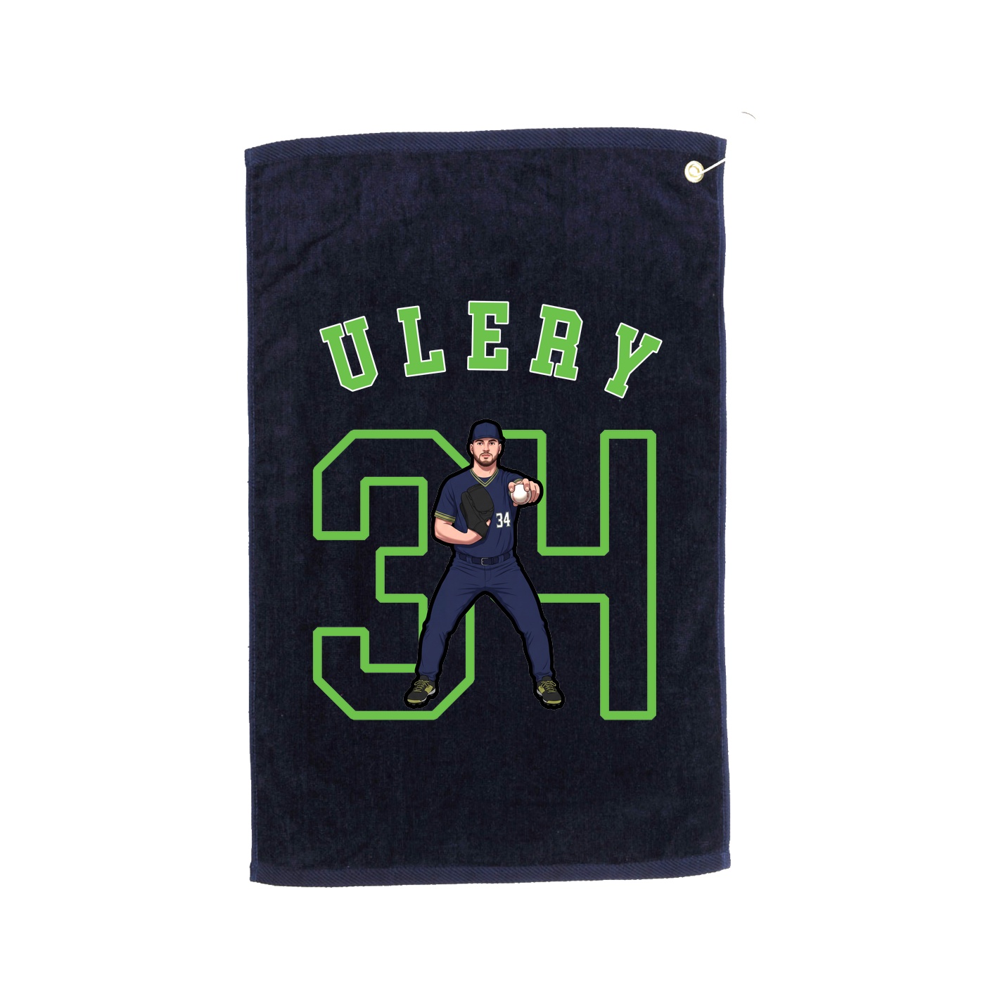 Golf Towel — Shirsey Arch in Navy