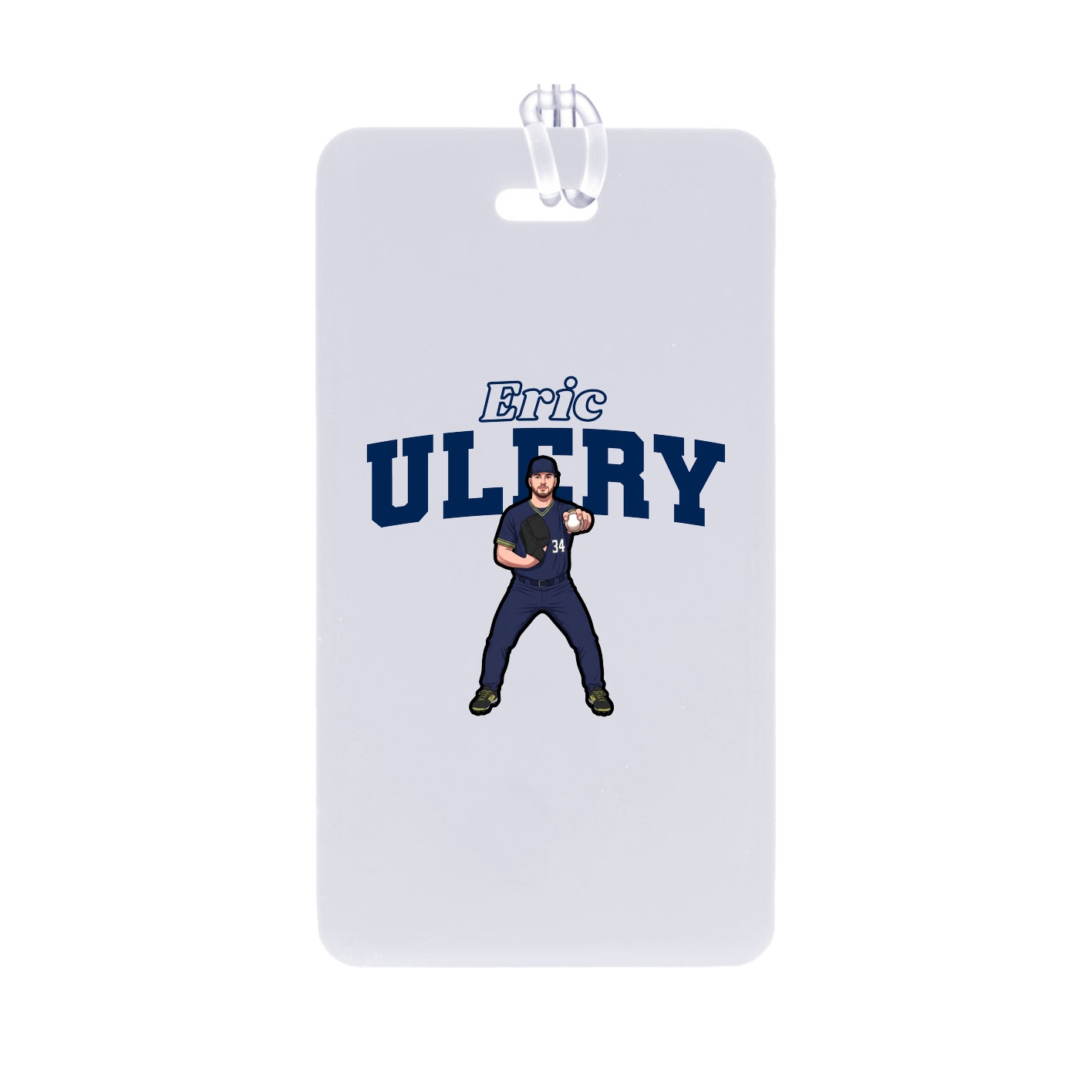 Bag Tag — Name Arch in Classic