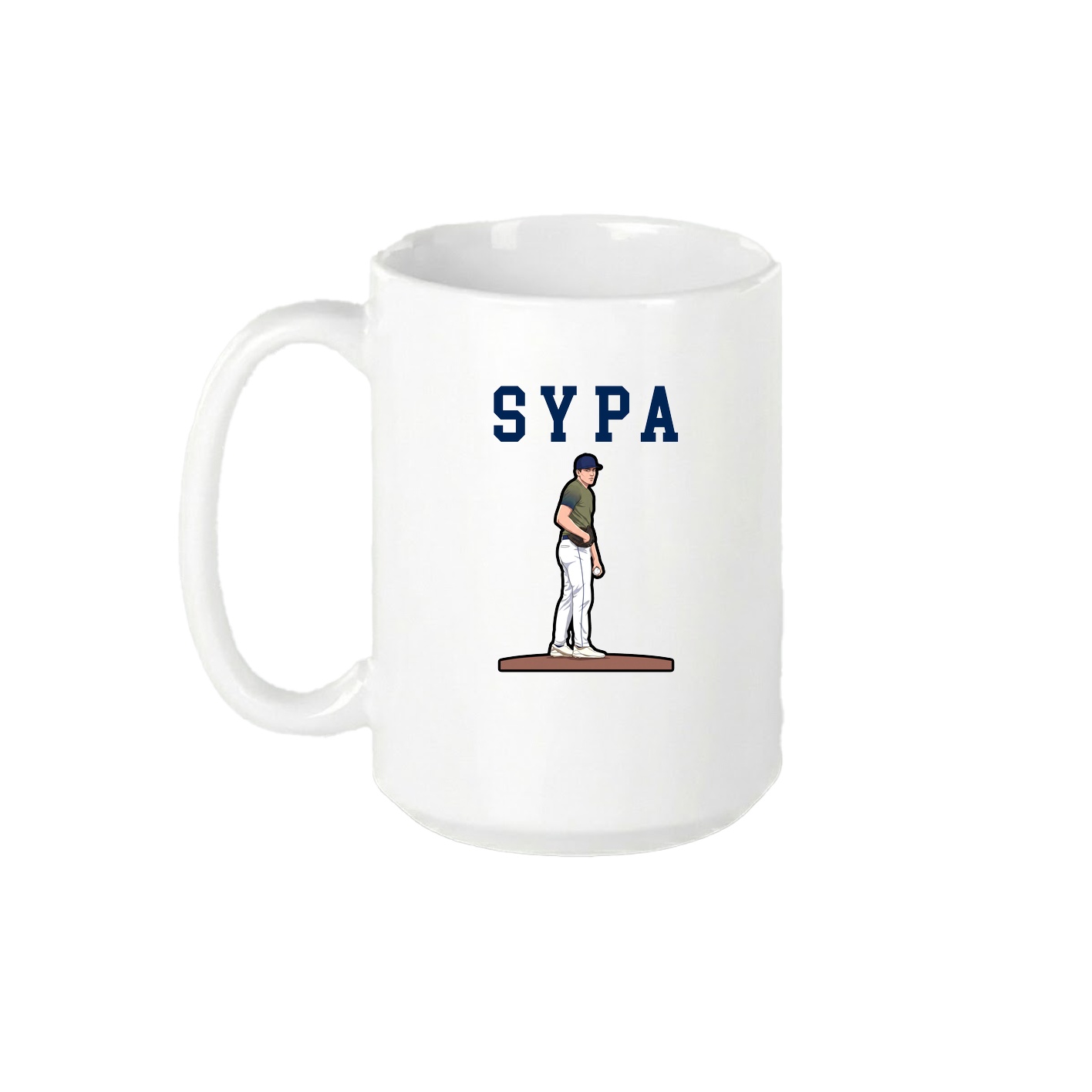 15oz Coffee Mug — Shirsey in White