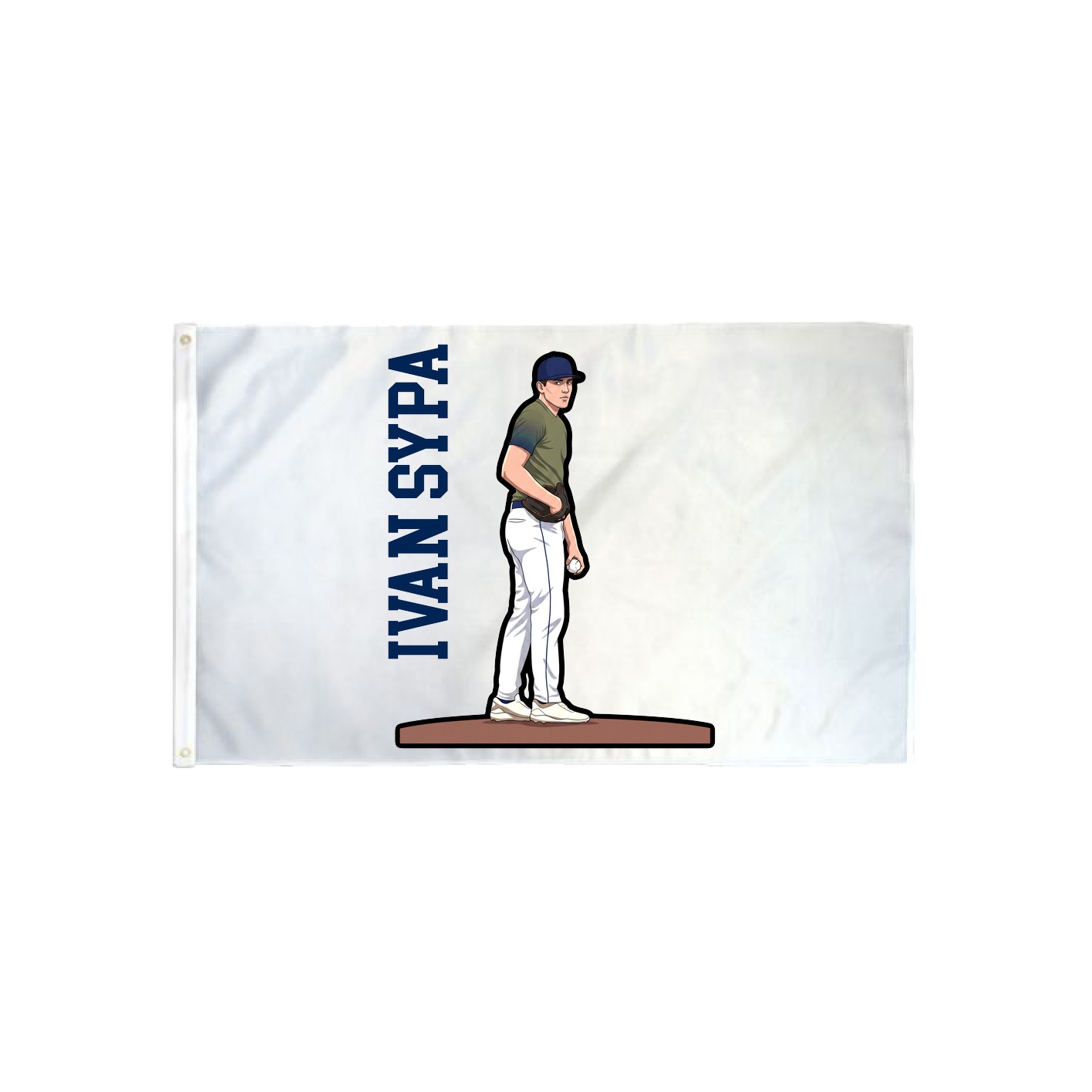 3x5 Flag — Name Vertical in Classic