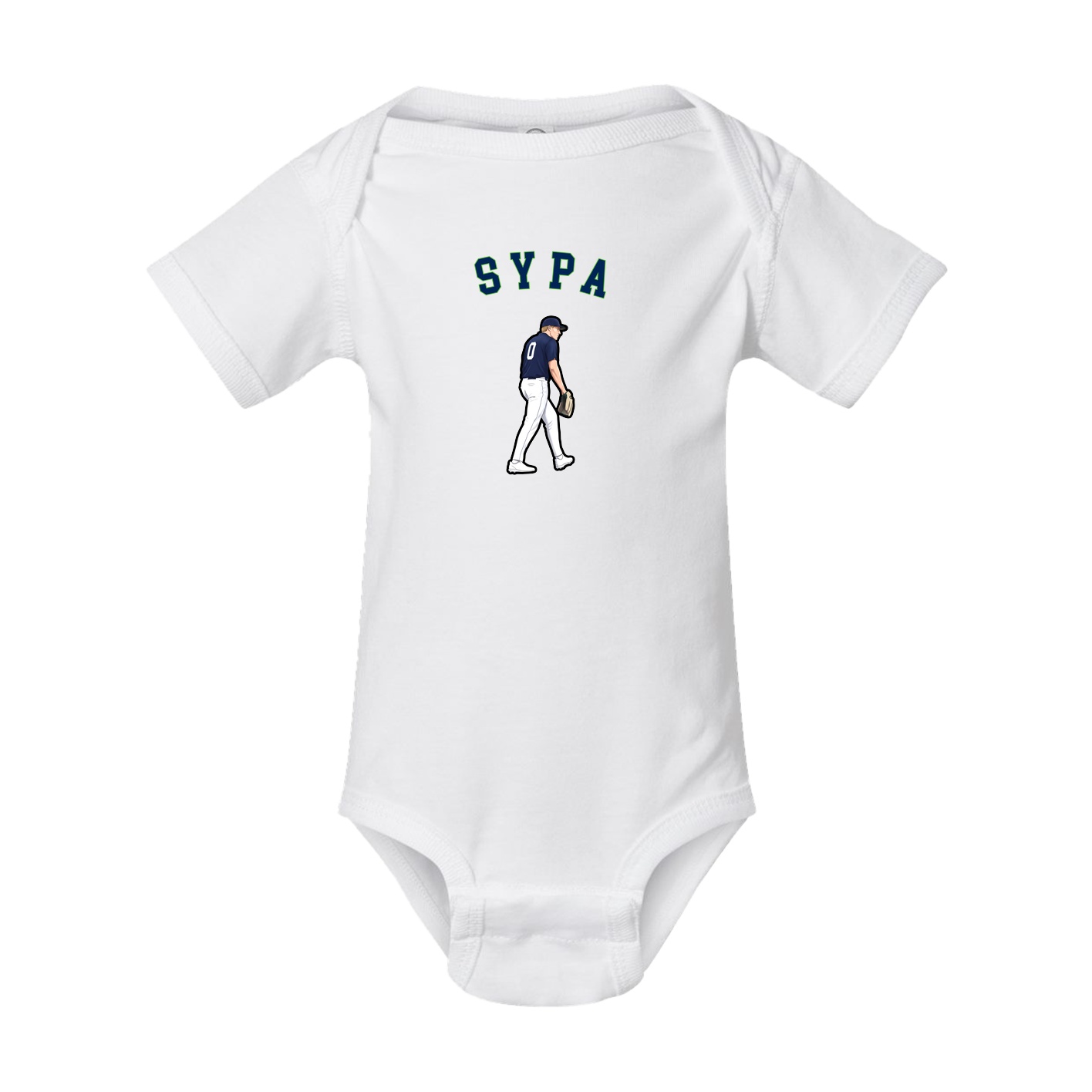 Baby Onesie — Shirsey Arch in White