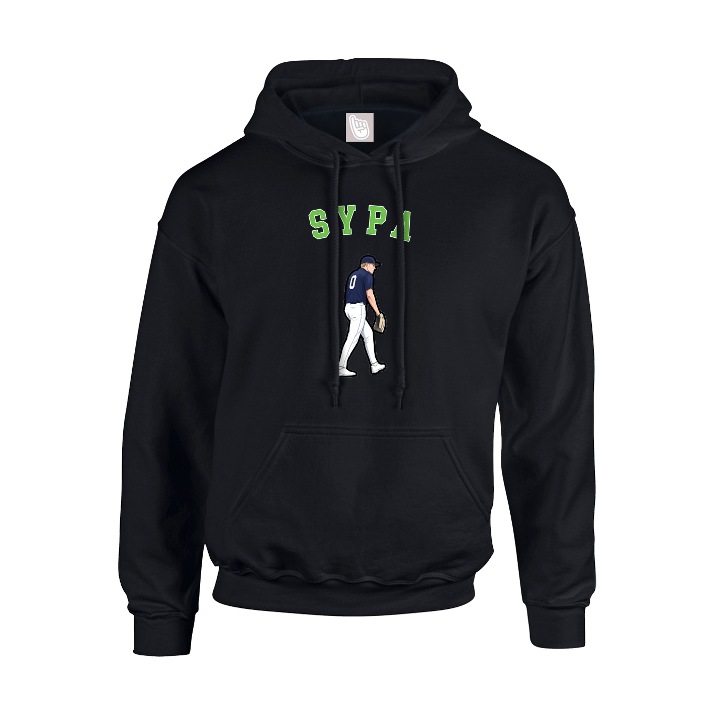 Youth Hoodie — Shirsey Arch in Black