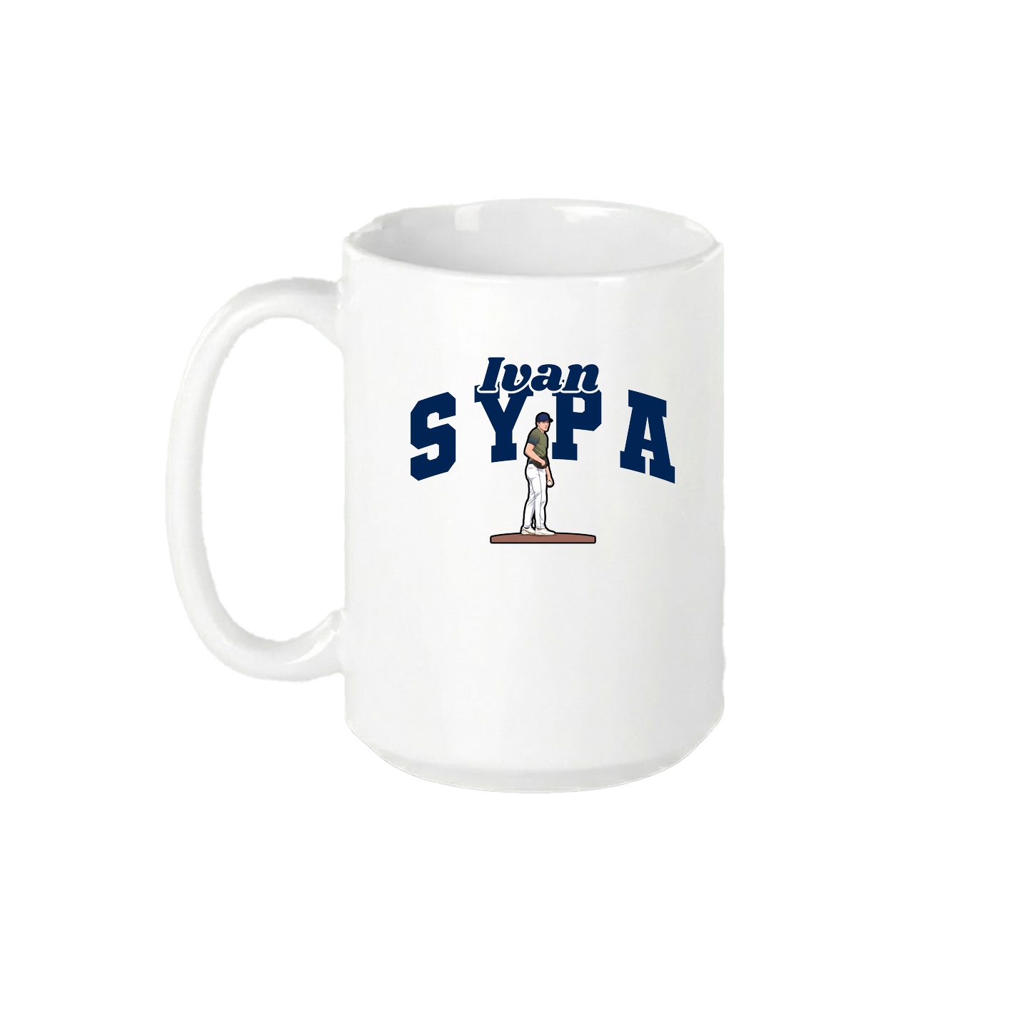 15oz Coffee Mug — Signature Arch in White