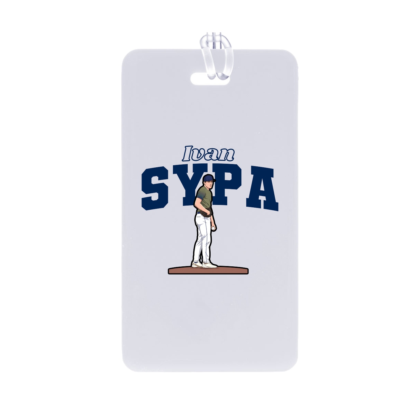 Bag Tag — Name Arch in Classic