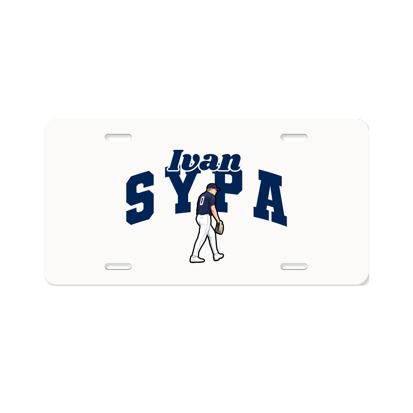 License Plate — Signature Arch in Classic