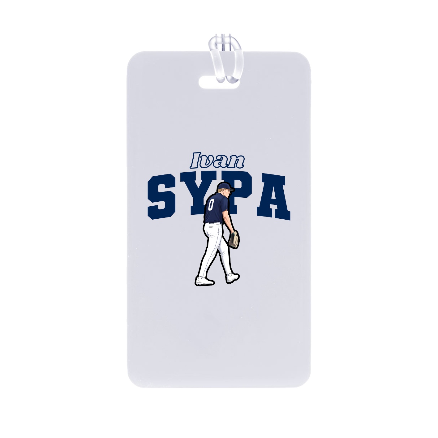 Bag Tag — Name Arch in Classic