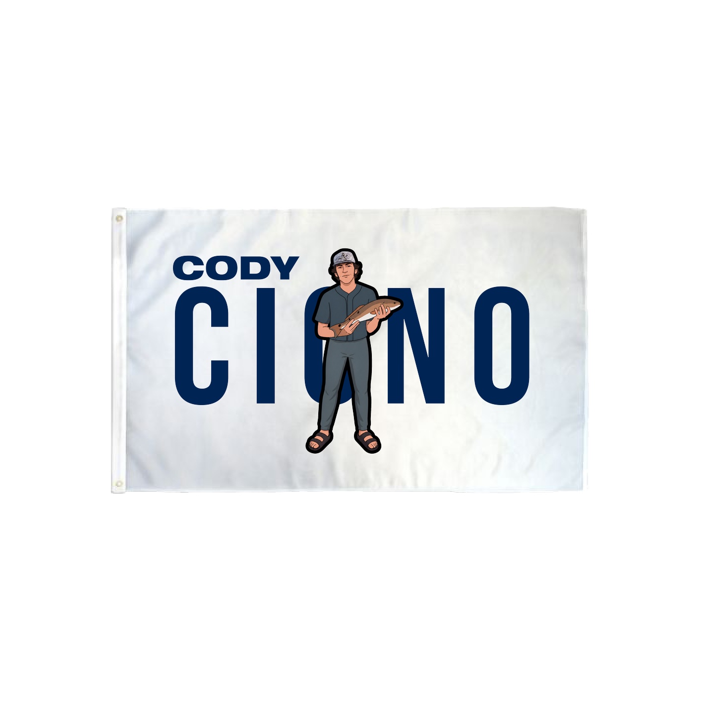 3x5 Flag — Player Name in Classic