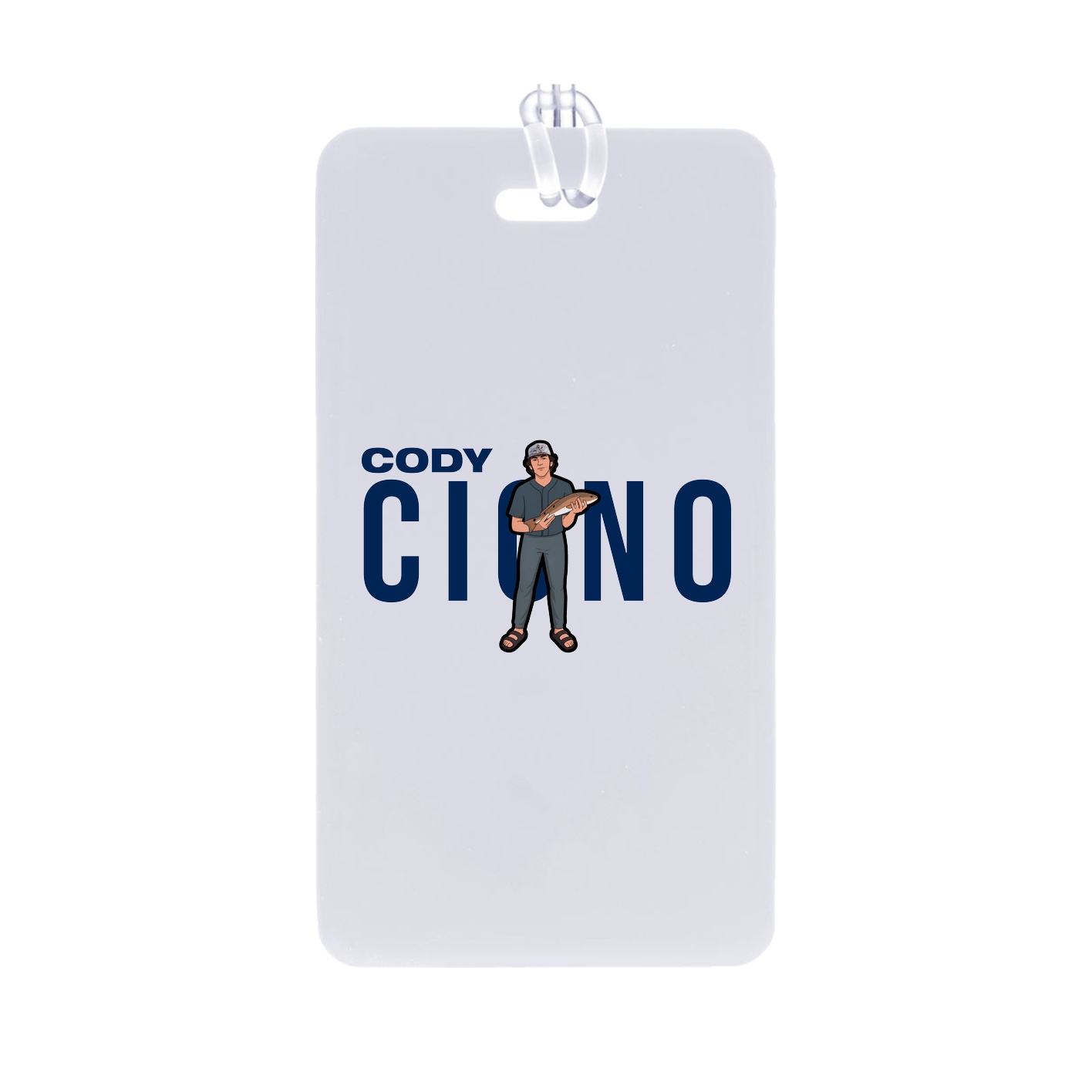 Bag Tag — Player Name in Classic