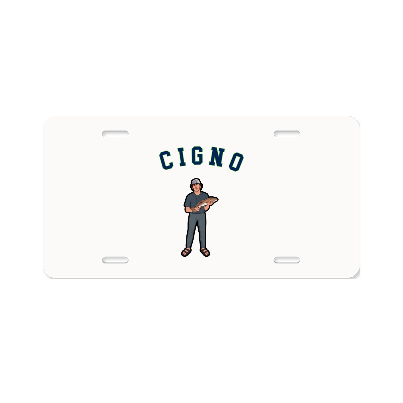 License Plate — Shirsey Arch in Classic