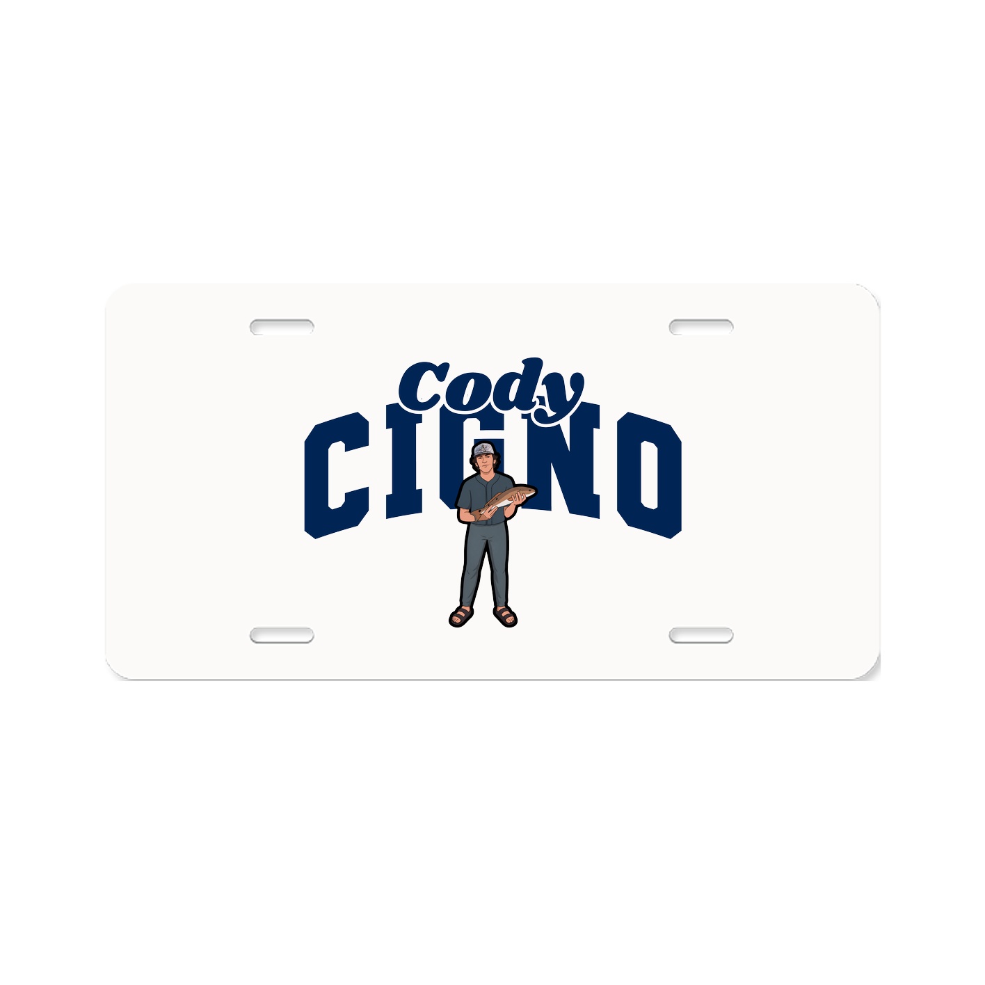 License Plate — Signature Arch in Classic