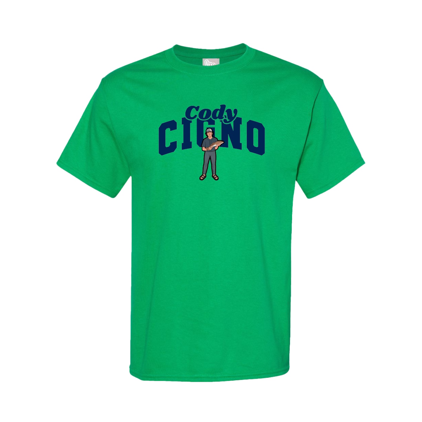 Youth Tee — Signature Arch in Green
