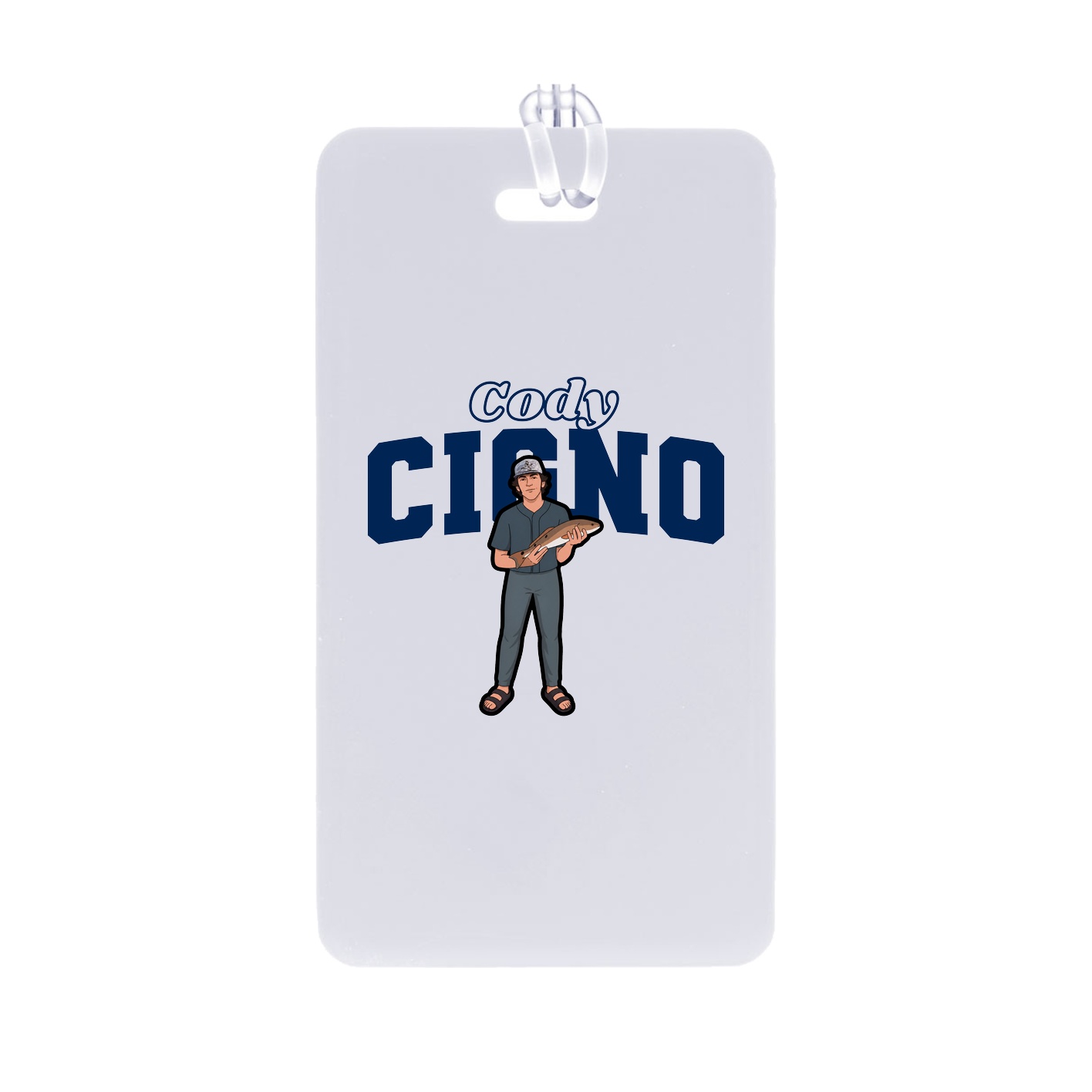 Bag Tag — Name Arch in Classic