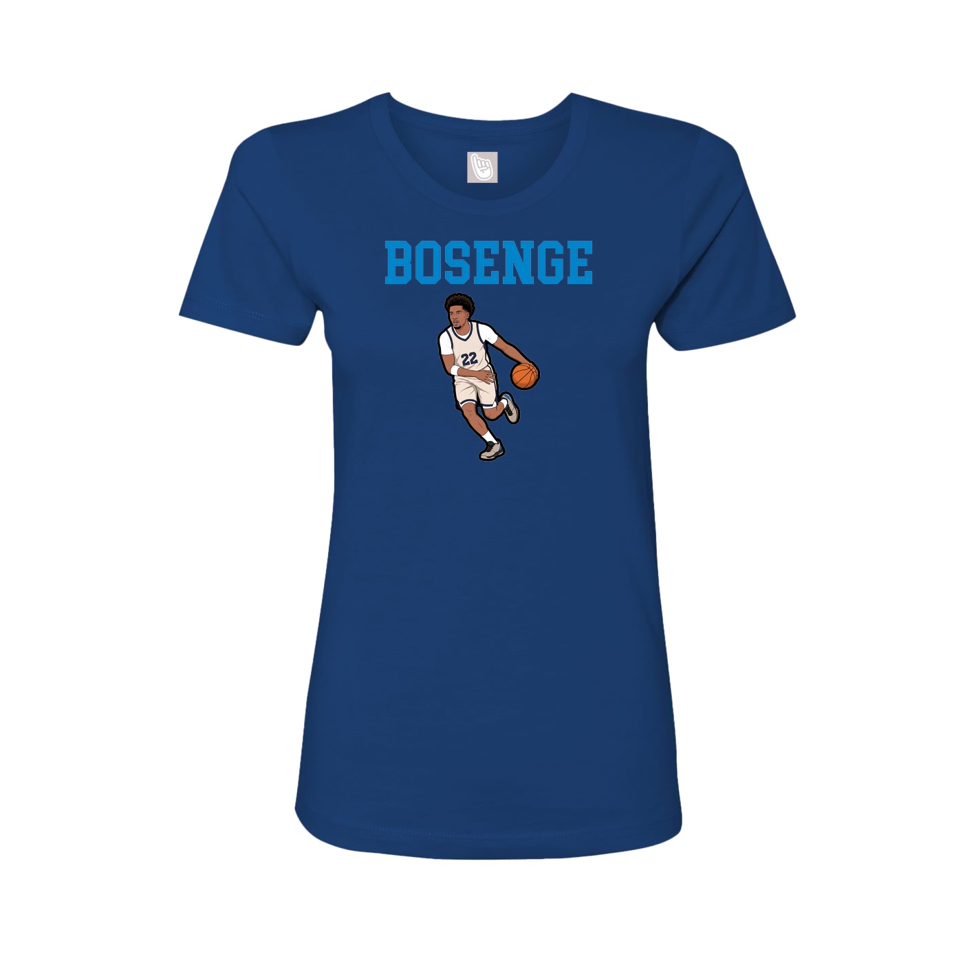 Fitted Women's Tee — Shirsey in Royal